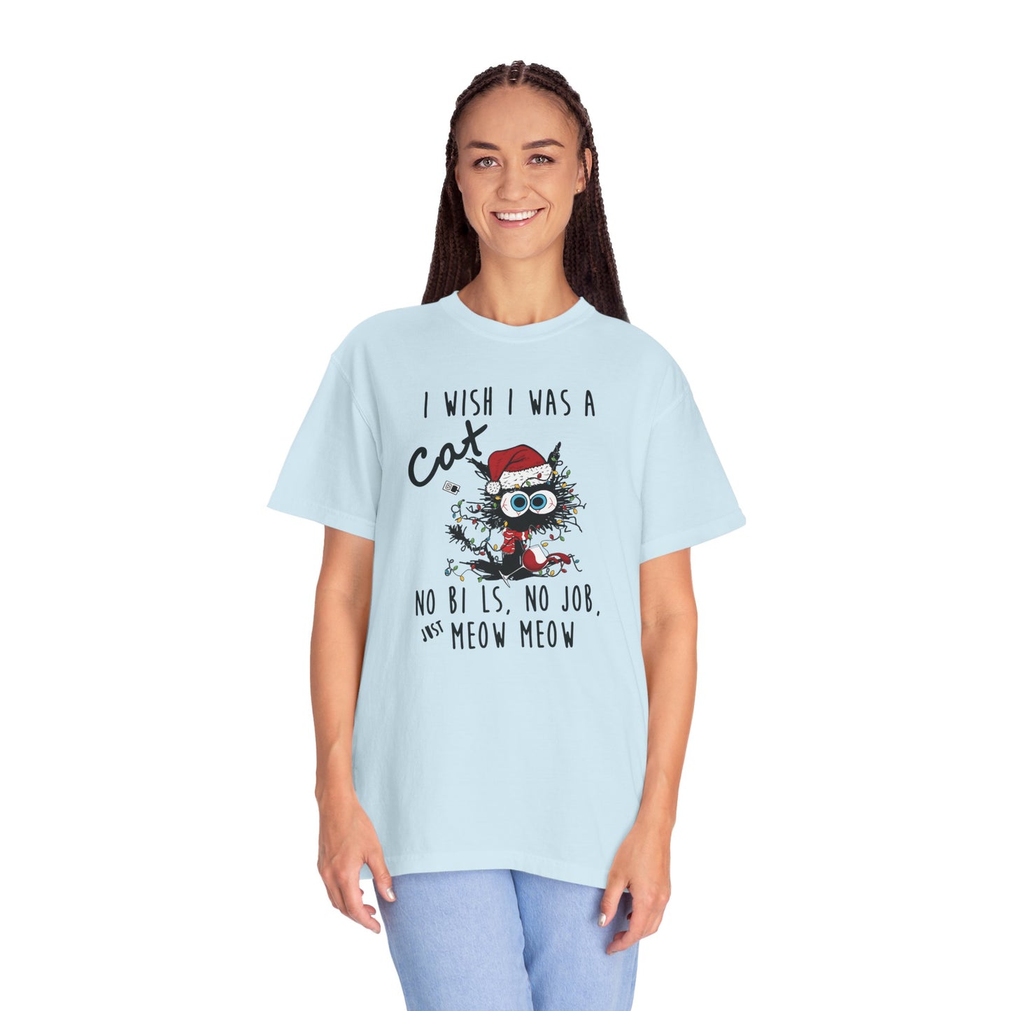 I Wish I Was A Cat T-Shirt - Funny Shirt
