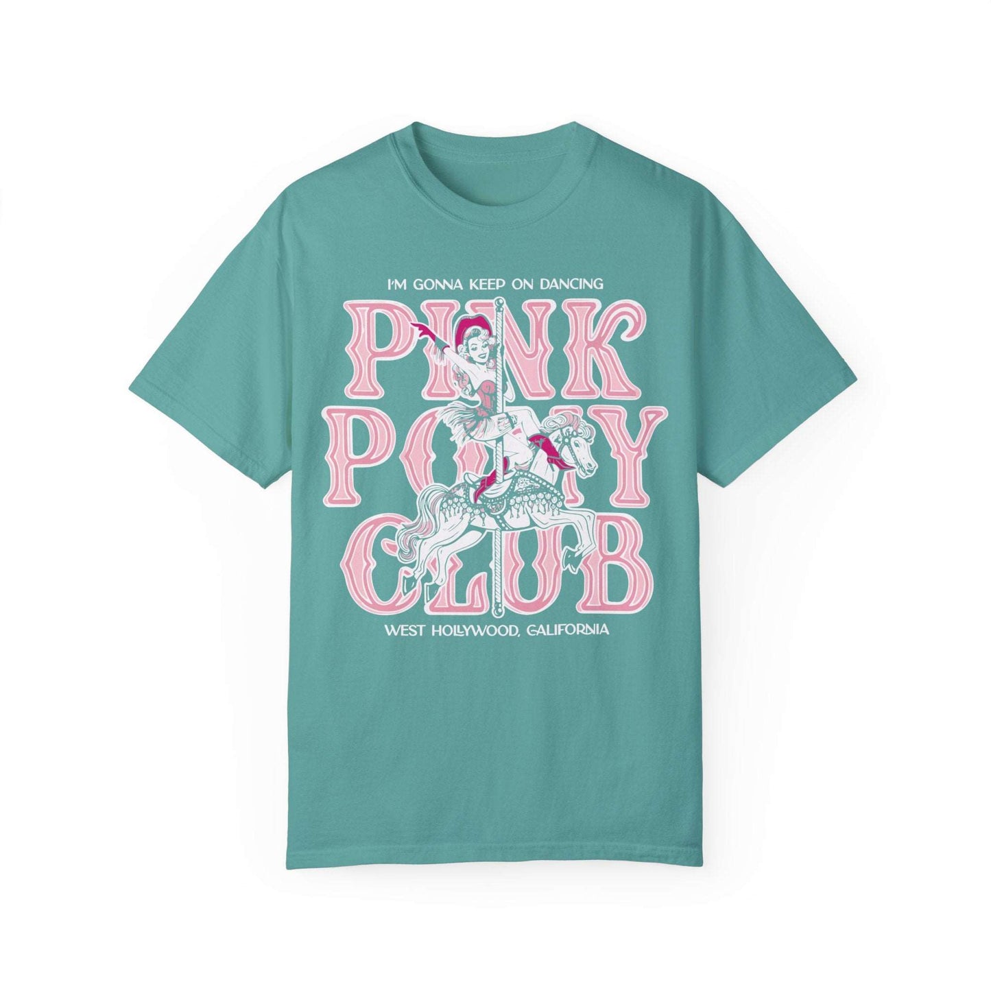 Chappell Roan Pink Pony Club Shirt- Midwest Princess 2024 Tour Tee Seafoam
