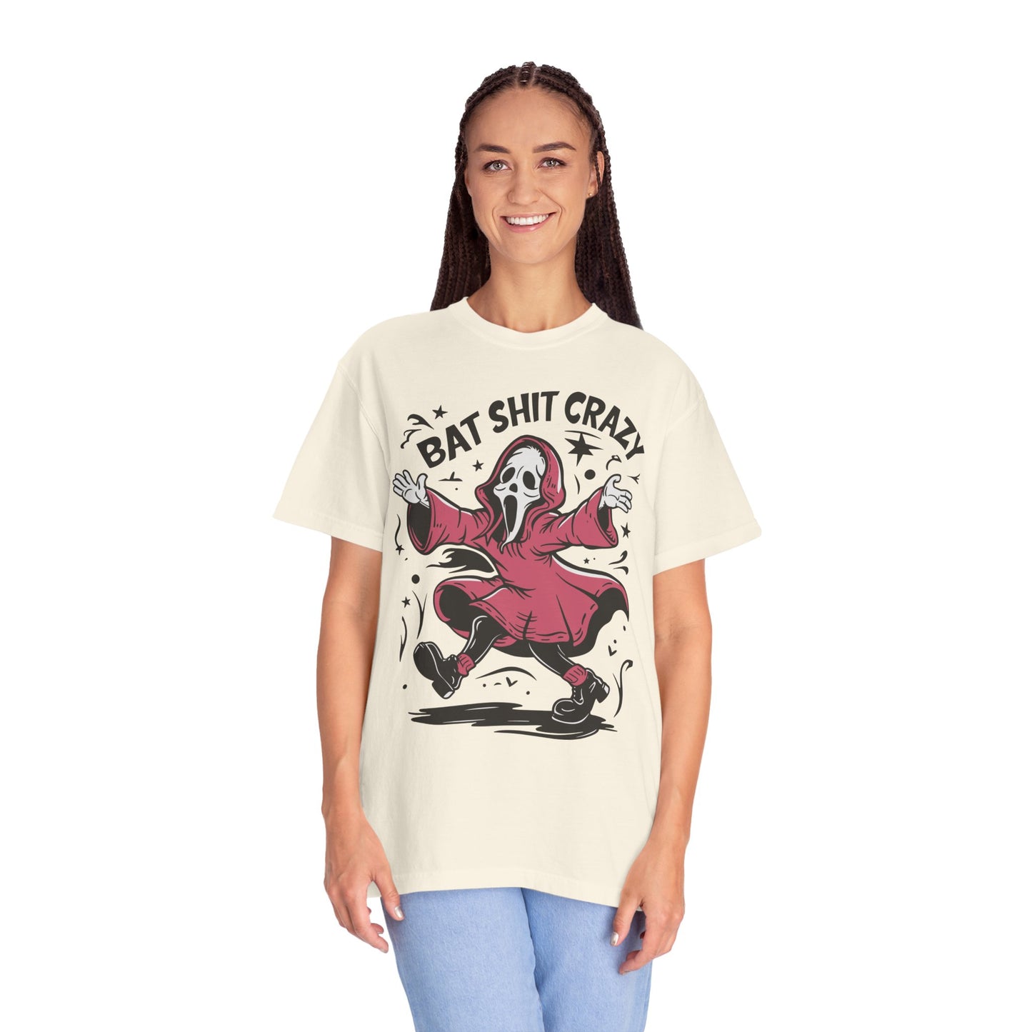 Bat Shit Crazy Funny Halloween Shirt - Ghost Season Tee