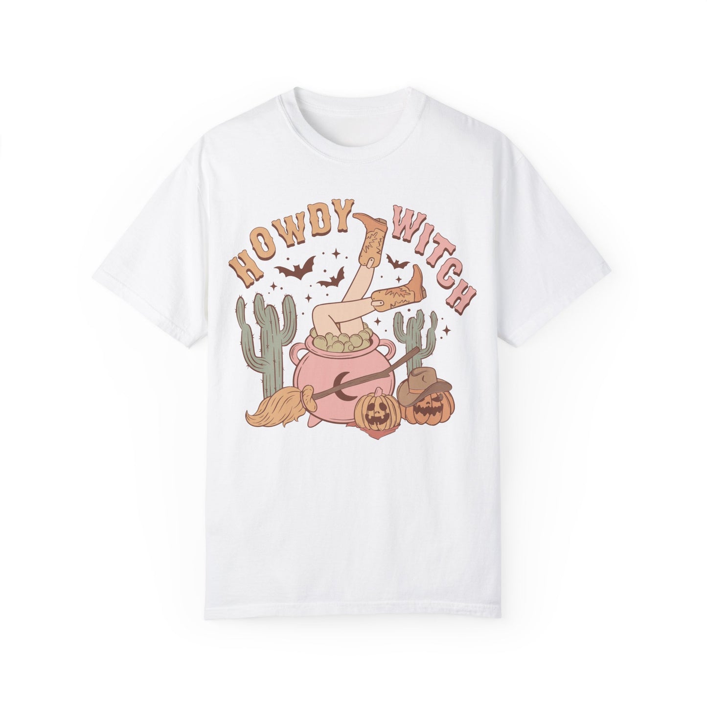 Howdy Witch Halloween Shirt | Spooky Witchy Apparel White