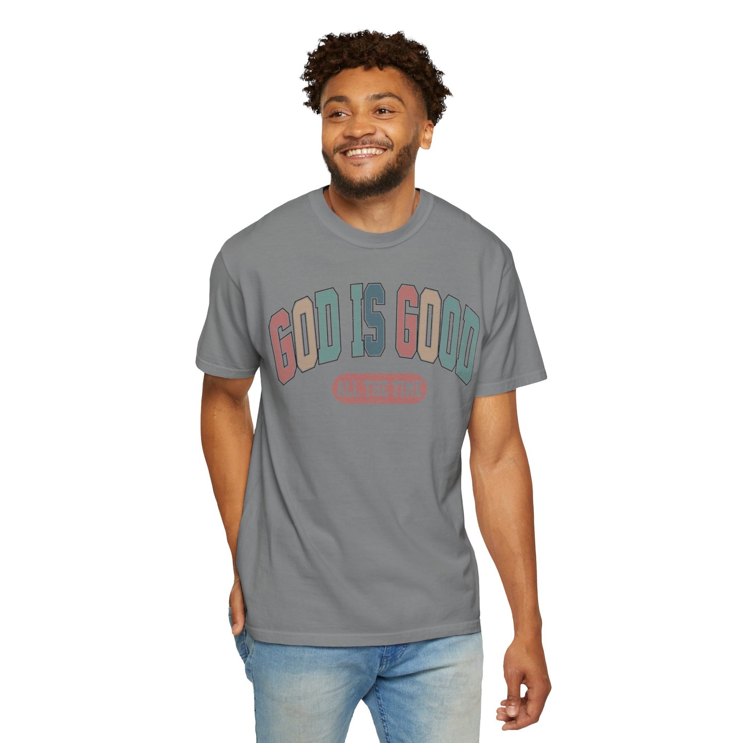 Christian Comfort Colors Shirt - God Is Good All The Time Shirt