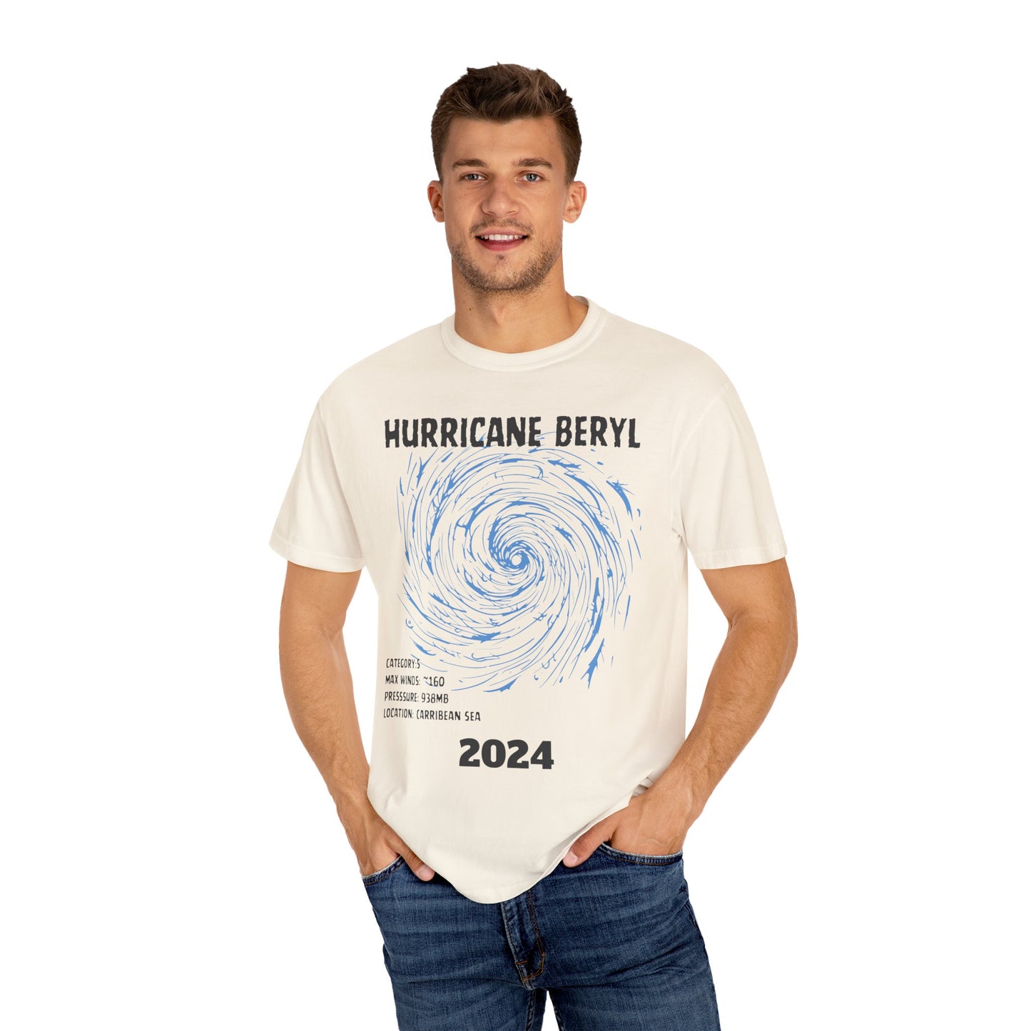 Storm T-Shirt Hurricane Beryl, Texas Hurricane, Hurricane 2024