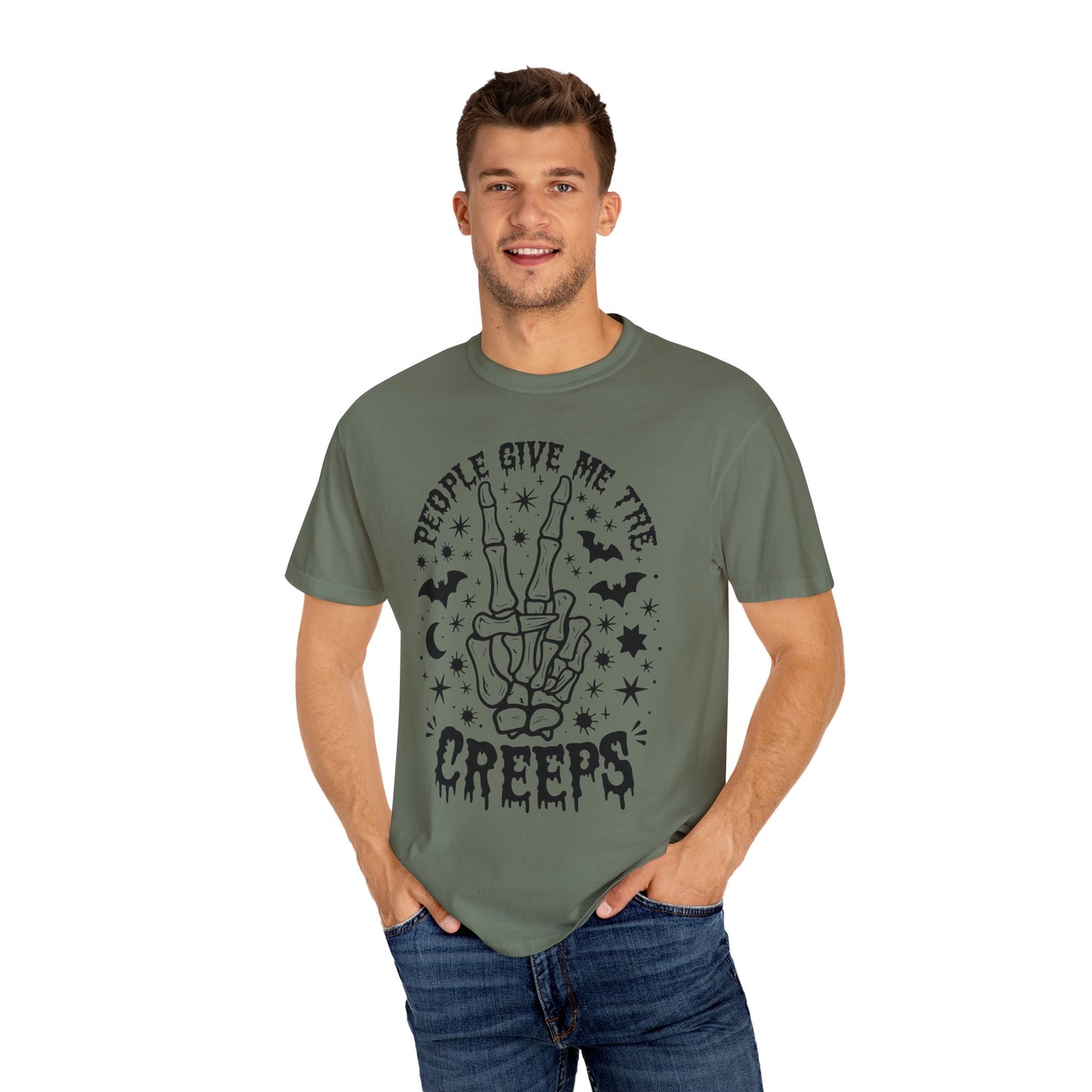 People Give Me The Creeps Halloween Horror Shirt