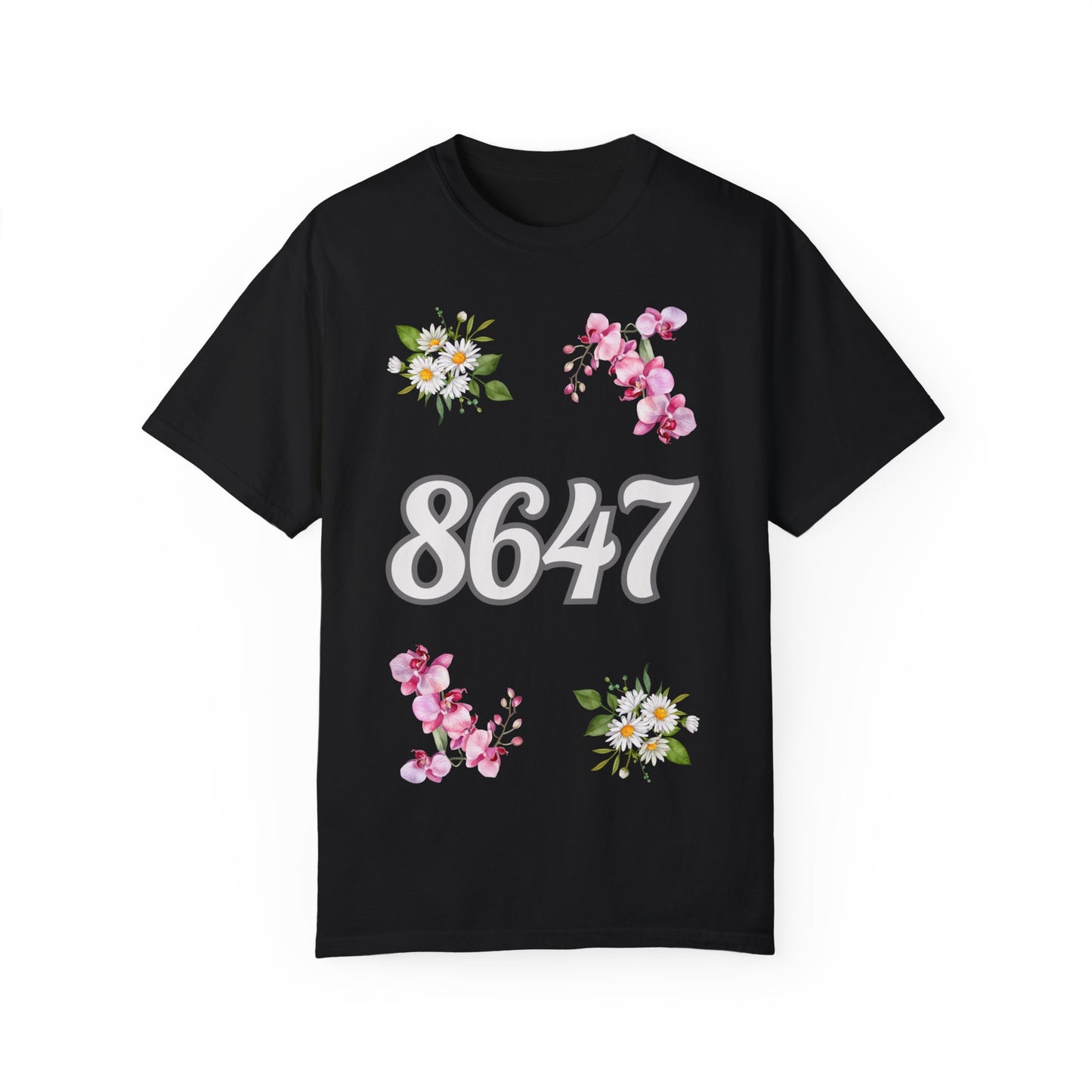 Floral Feminist 8647 Anti Trump Comfort Colors T-Shirt – Vibrant & Stylish Casual Wear
