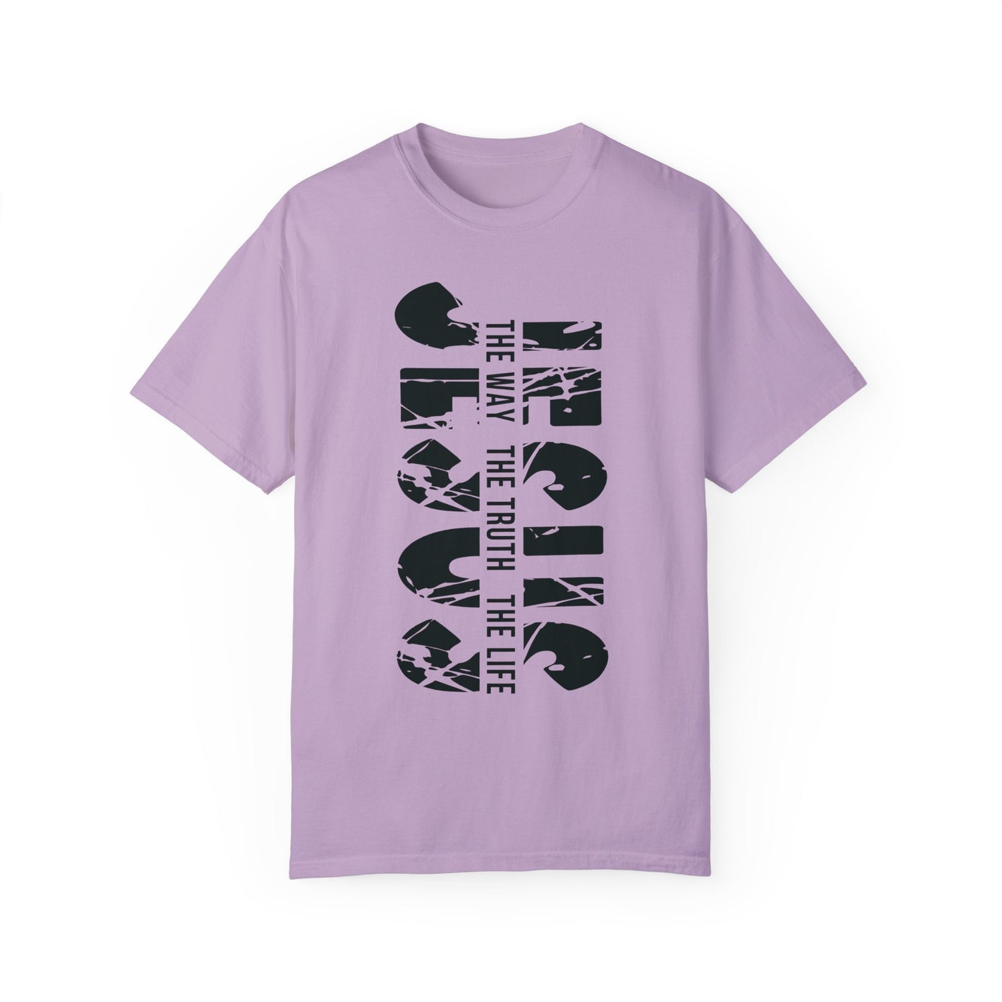 Jesus Shirt,Jesus The Way The Truth The Life Comfort Colors Shirt Orchid