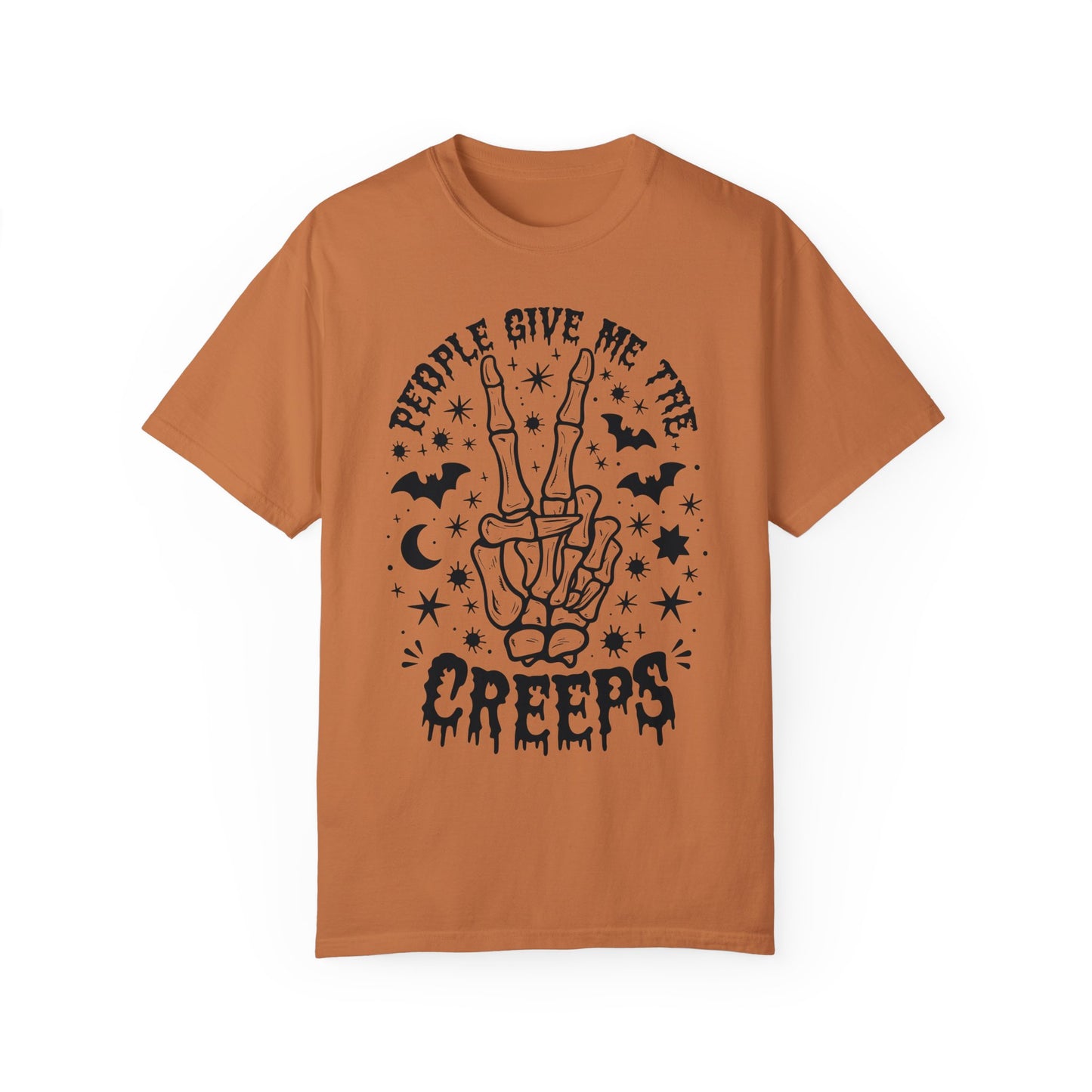 People Give Me The Creeps Halloween Horror Shirt Yam