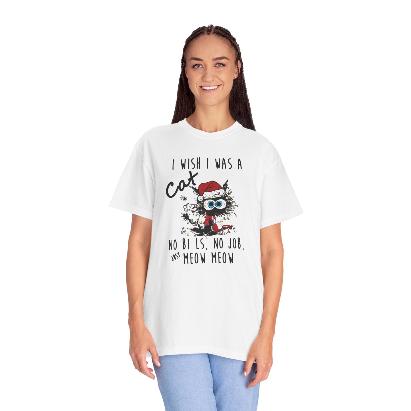 I Wish I Was A Cat T-Shirt - Funny Shirt