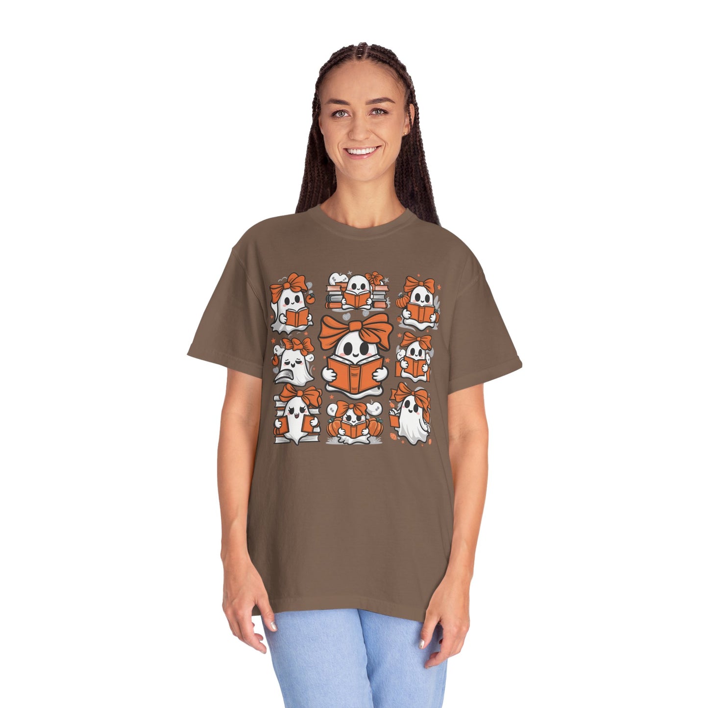 Ghost Reading Shirt, Teacher Halloween Shirt