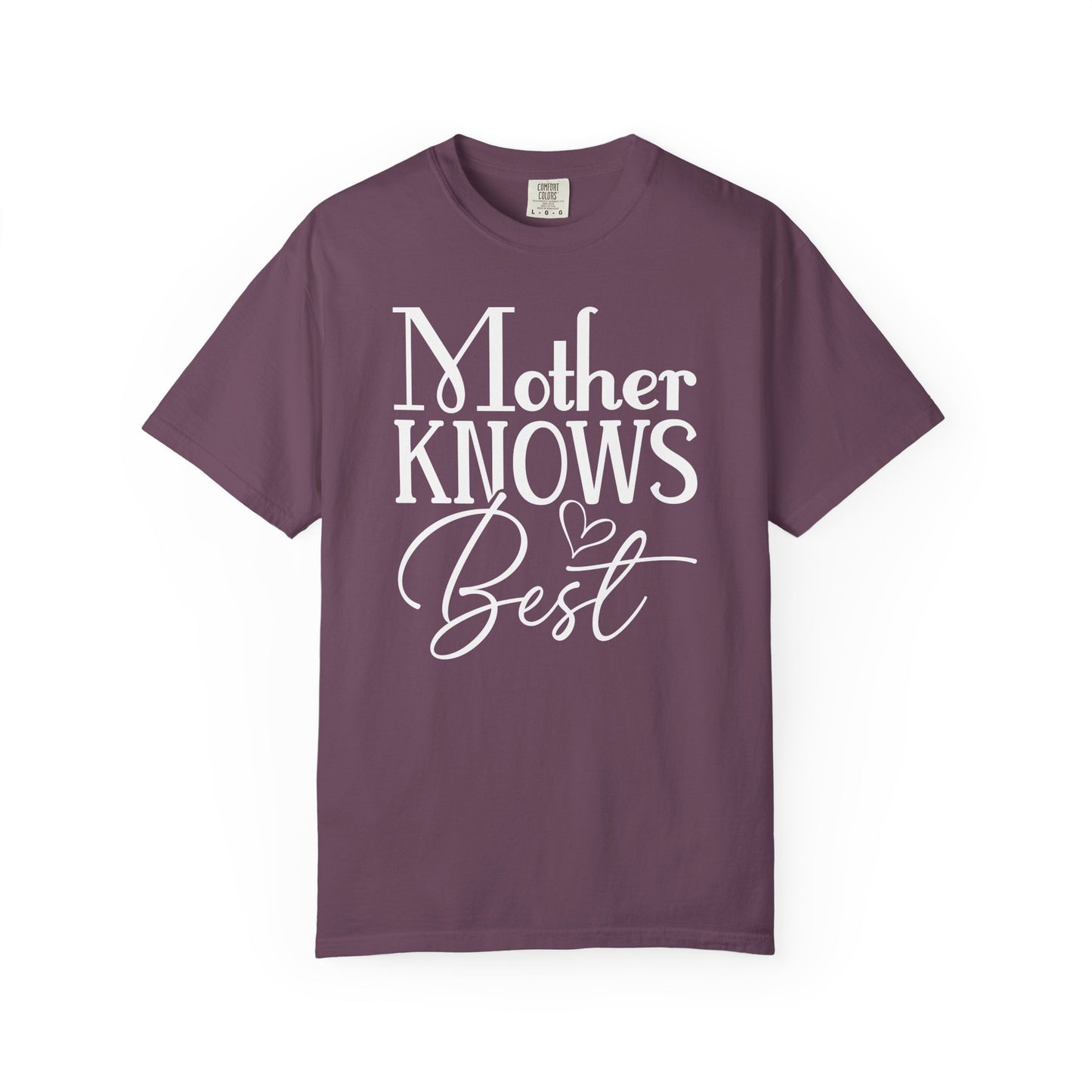 Mother Knows Best Graphic T-Shirt, Comfort Colors Tee