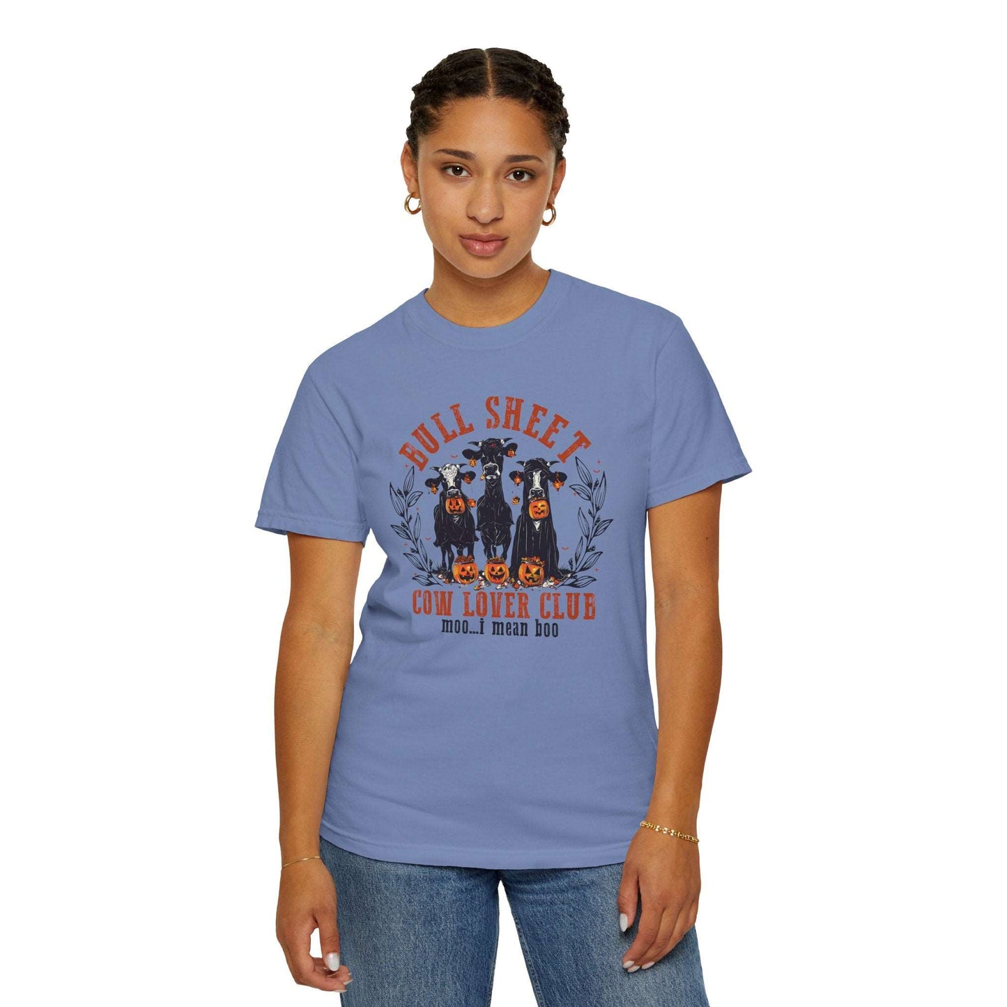 Bull Sheet Cow Lover Club Shirt, Spooky Cow Halloween