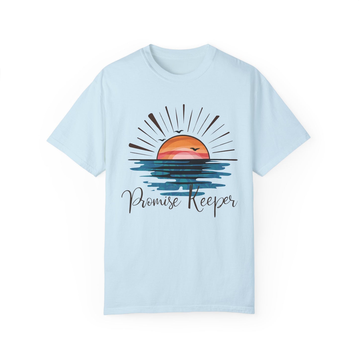 Promise Keeper Religious Bible Verse Jesus Lover Christian Shirt Chambray