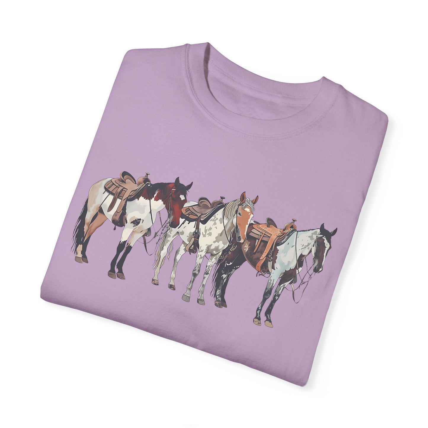 Western Horse Shirt | Cowboy Style Clothing for Horse Lovers Orchid
