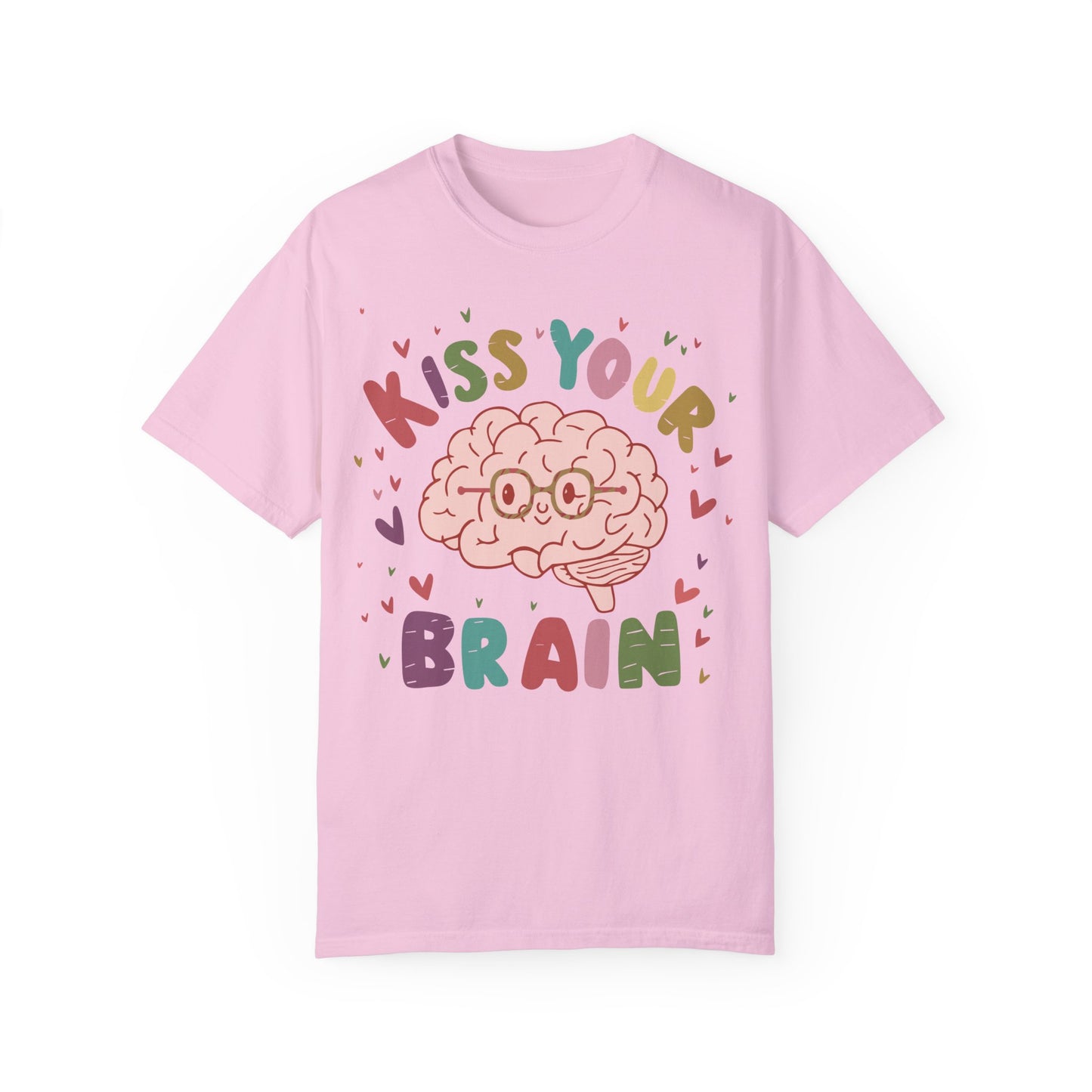 Teacher Shirt - Kiss Your Brain Shirt Blossom