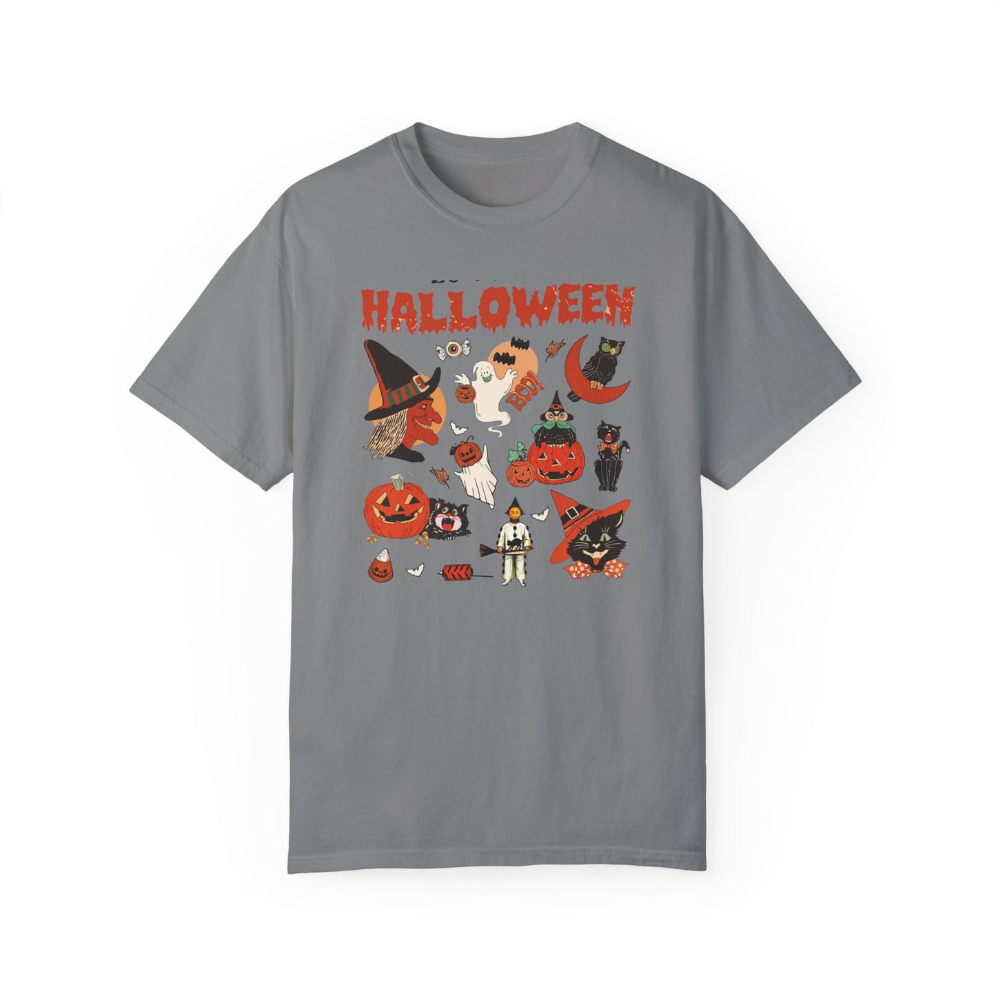 Long Live Halloween - Vintage Halloween Shirt Grey