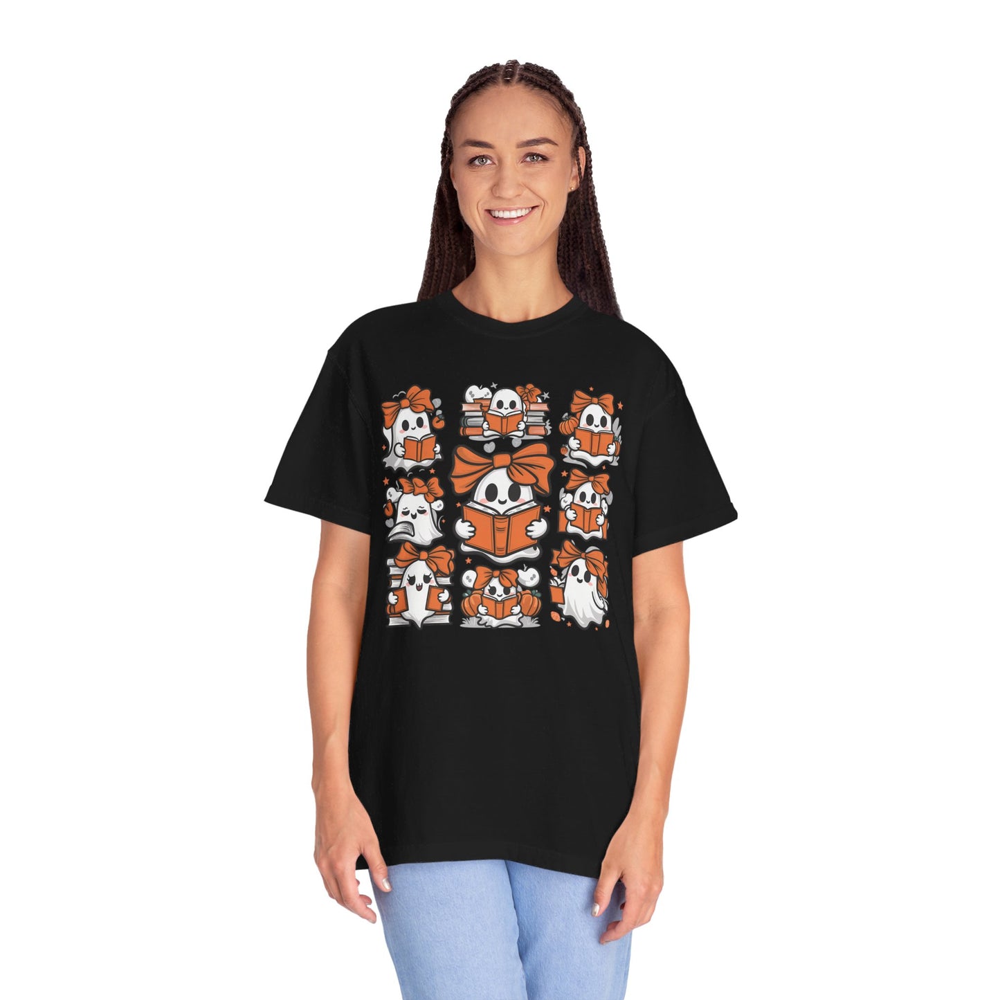 Ghost Reading Shirt, Teacher Halloween Shirt
