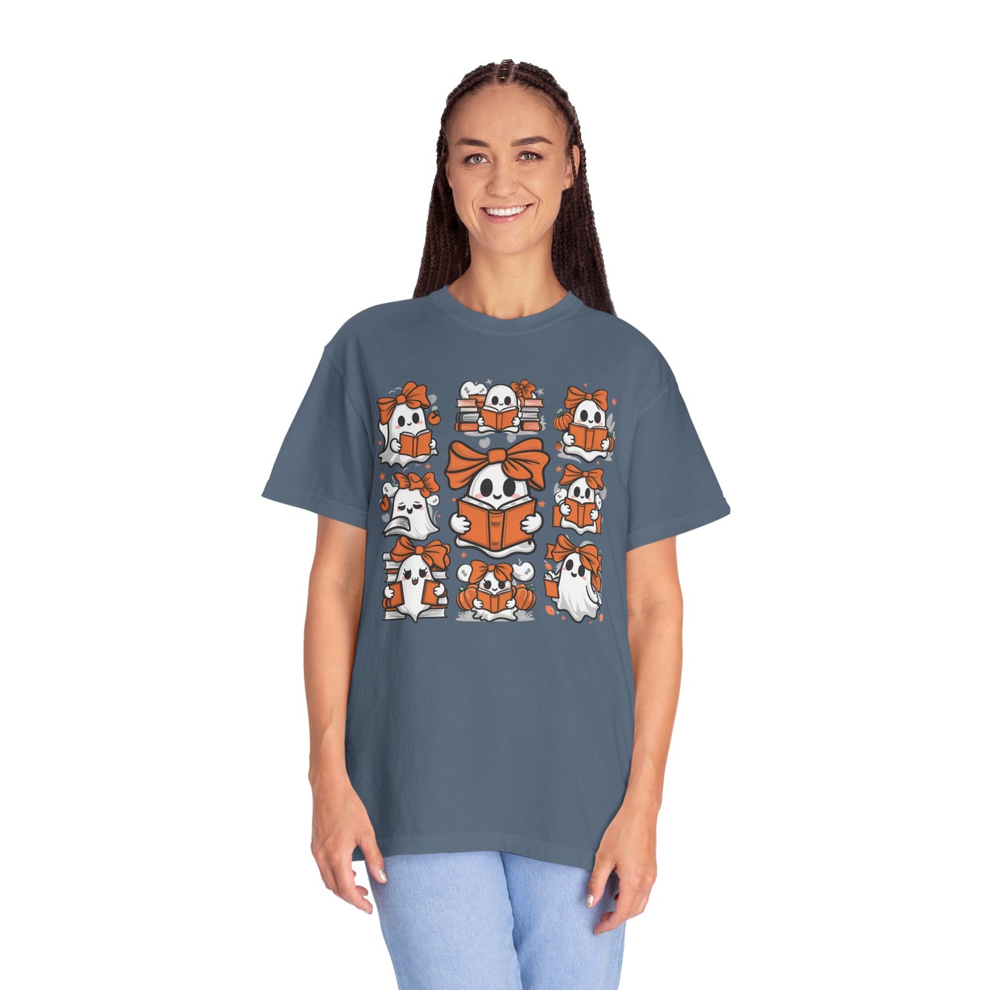 Ghost Reading Shirt, Teacher Halloween Shirt