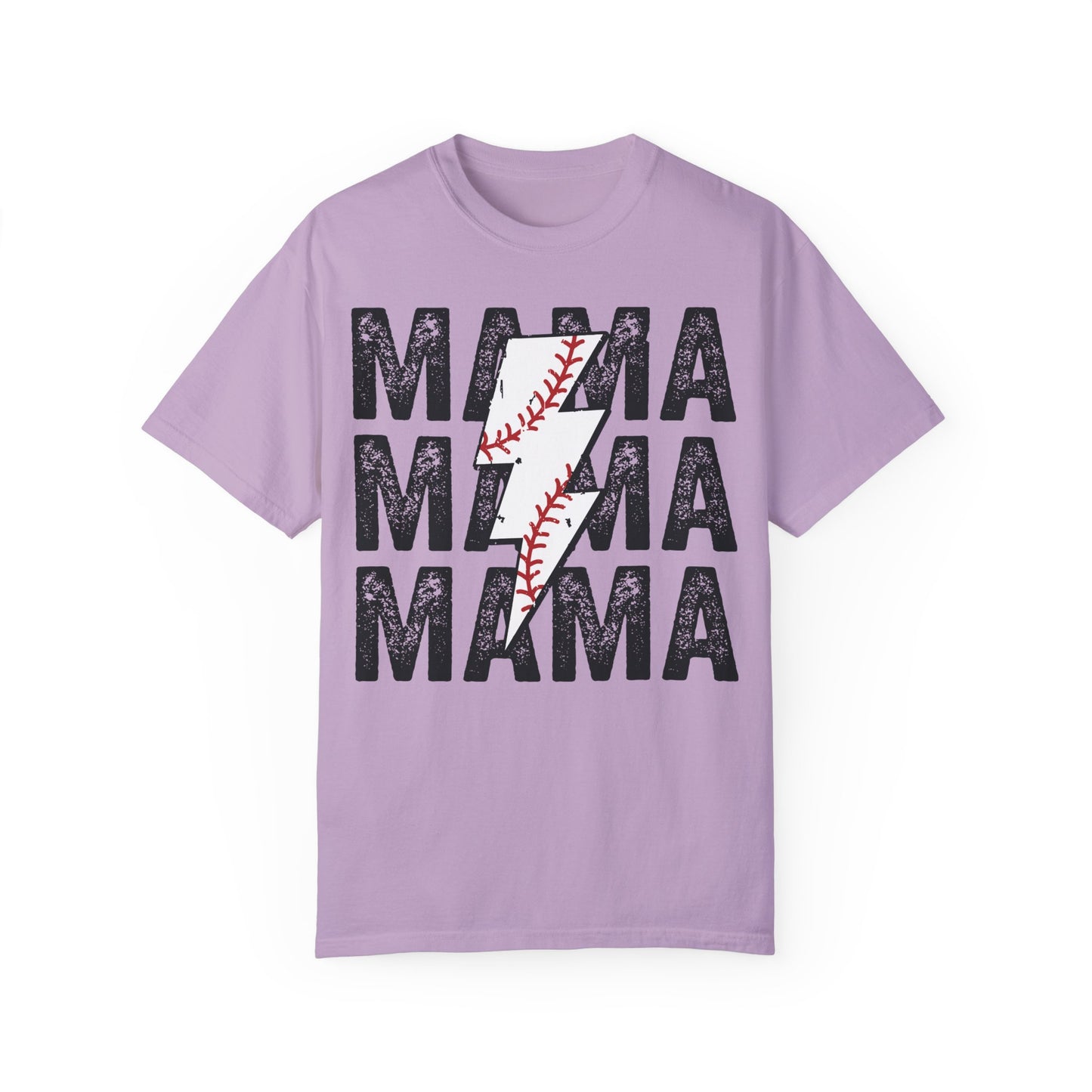 Comfort Colors Baseball Mama Shirt
