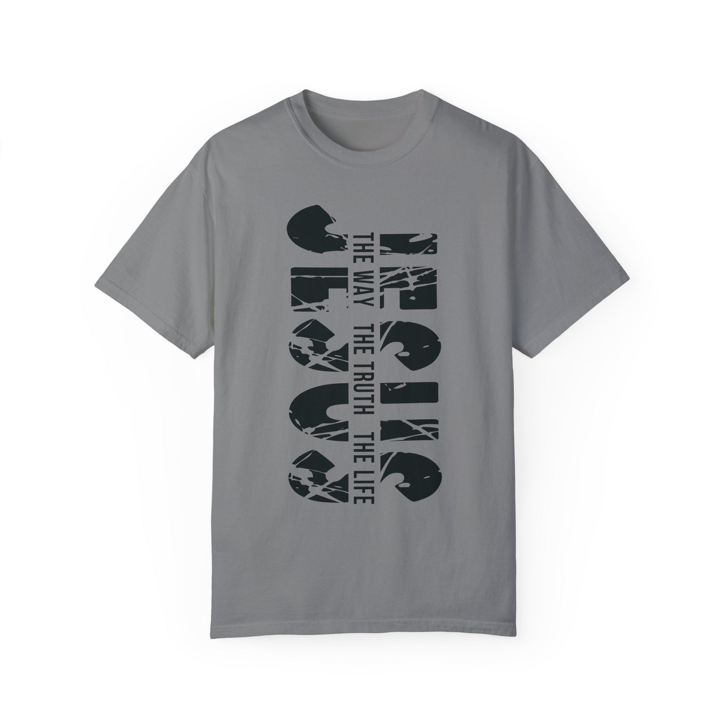 Jesus Shirt,Jesus The Way The Truth The Life Comfort Colors Shirt Grey