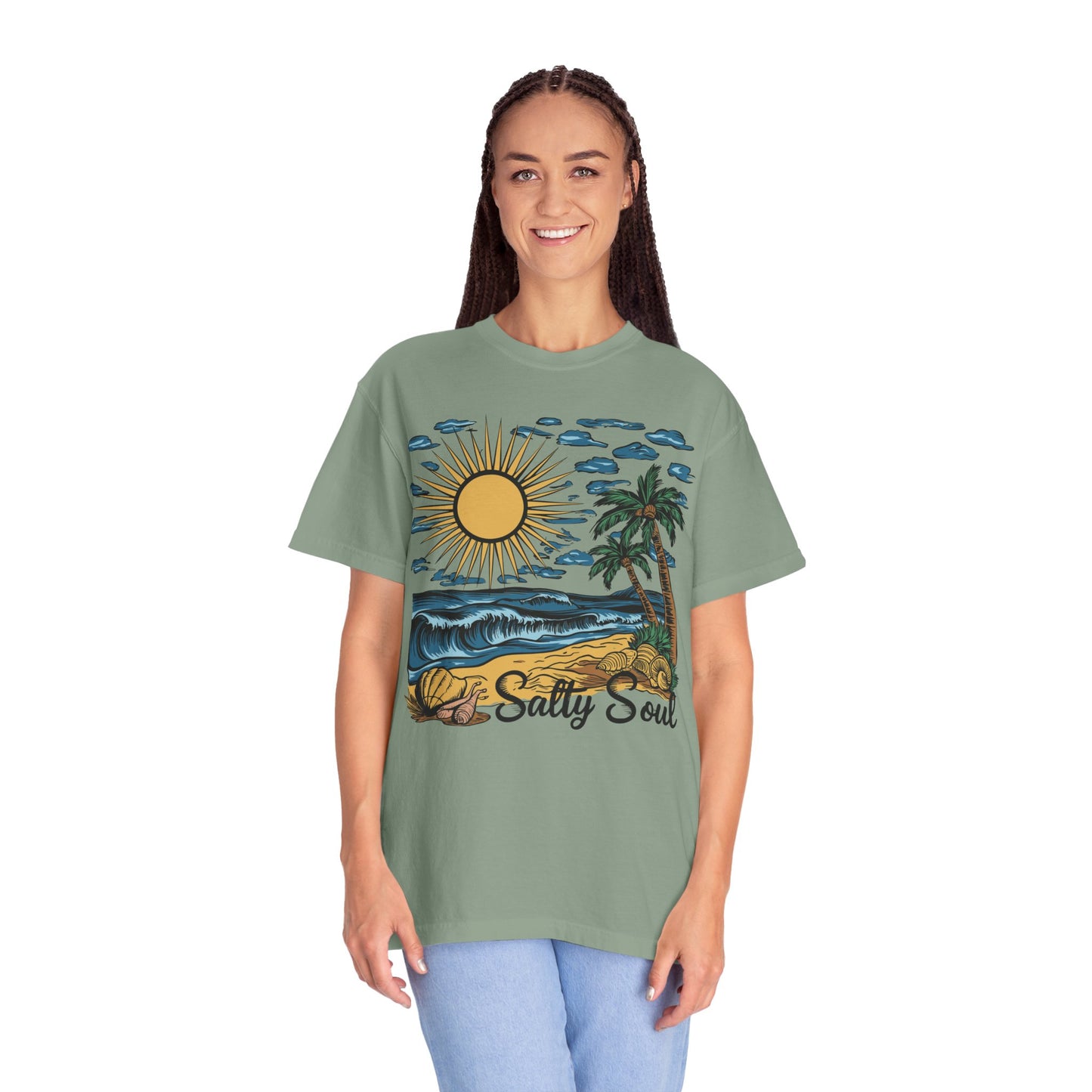 Salty Soul Beach Summer Shirt | Coastal Fashion Apparel