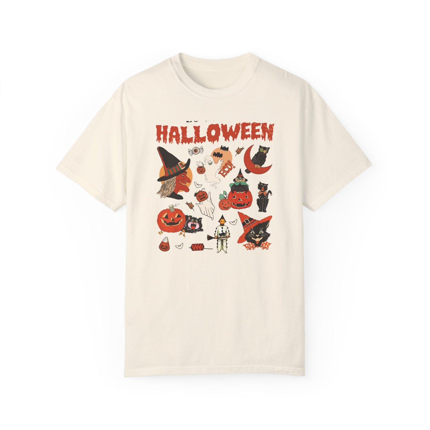 Long Live Halloween - Vintage Halloween Shirt Ivory