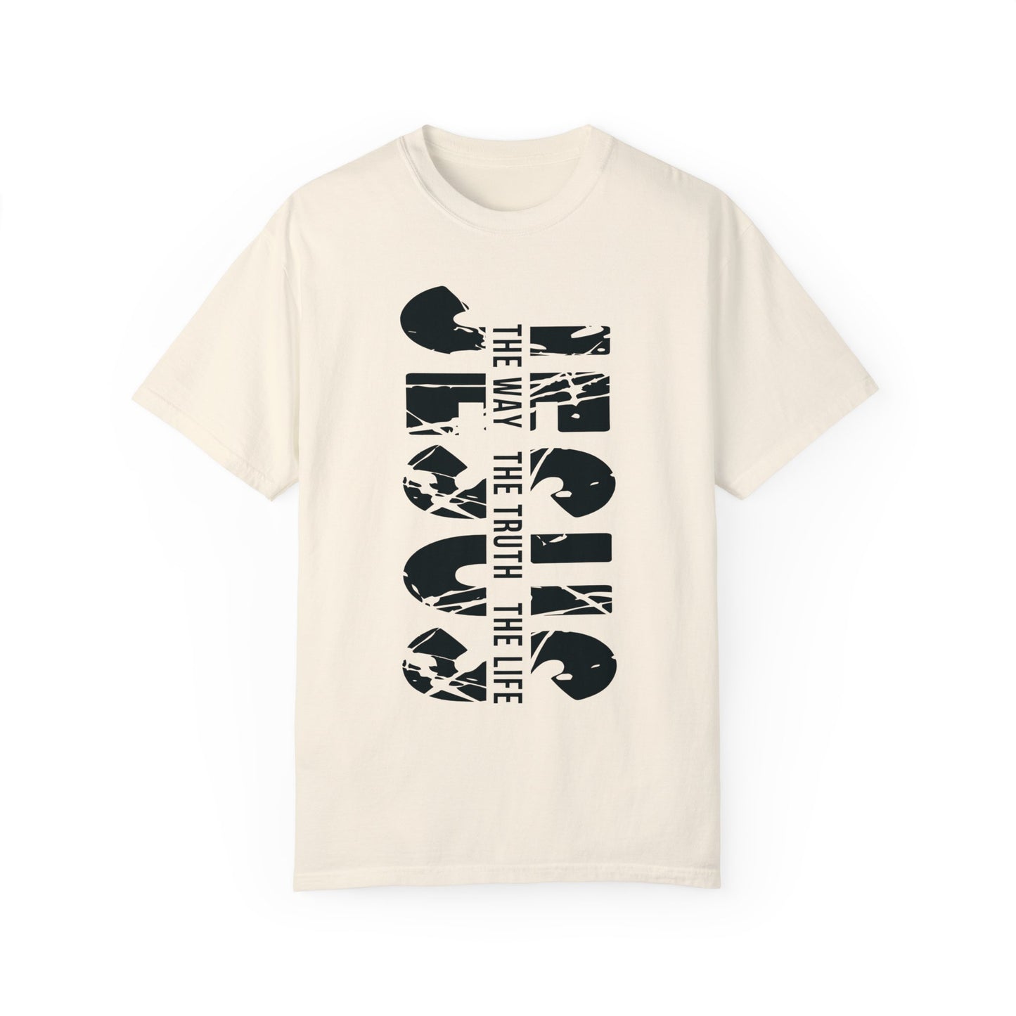 Jesus Shirt,Jesus The Way The Truth The Life Comfort Colors Shirt Ivory