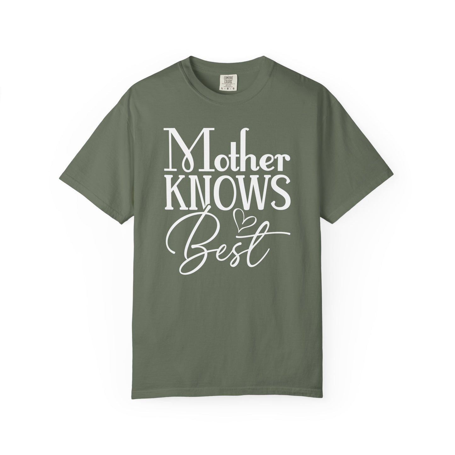 Mother Knows Best Graphic T-Shirt, Comfort Colors Tee
