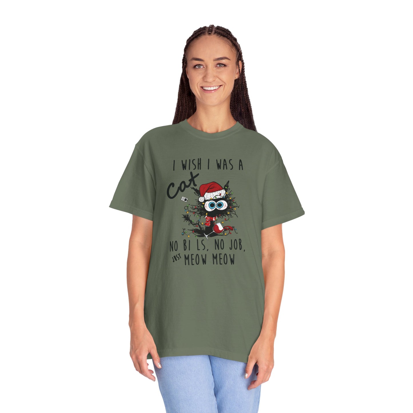 I Wish I Was A Cat T-Shirt - Funny Shirt