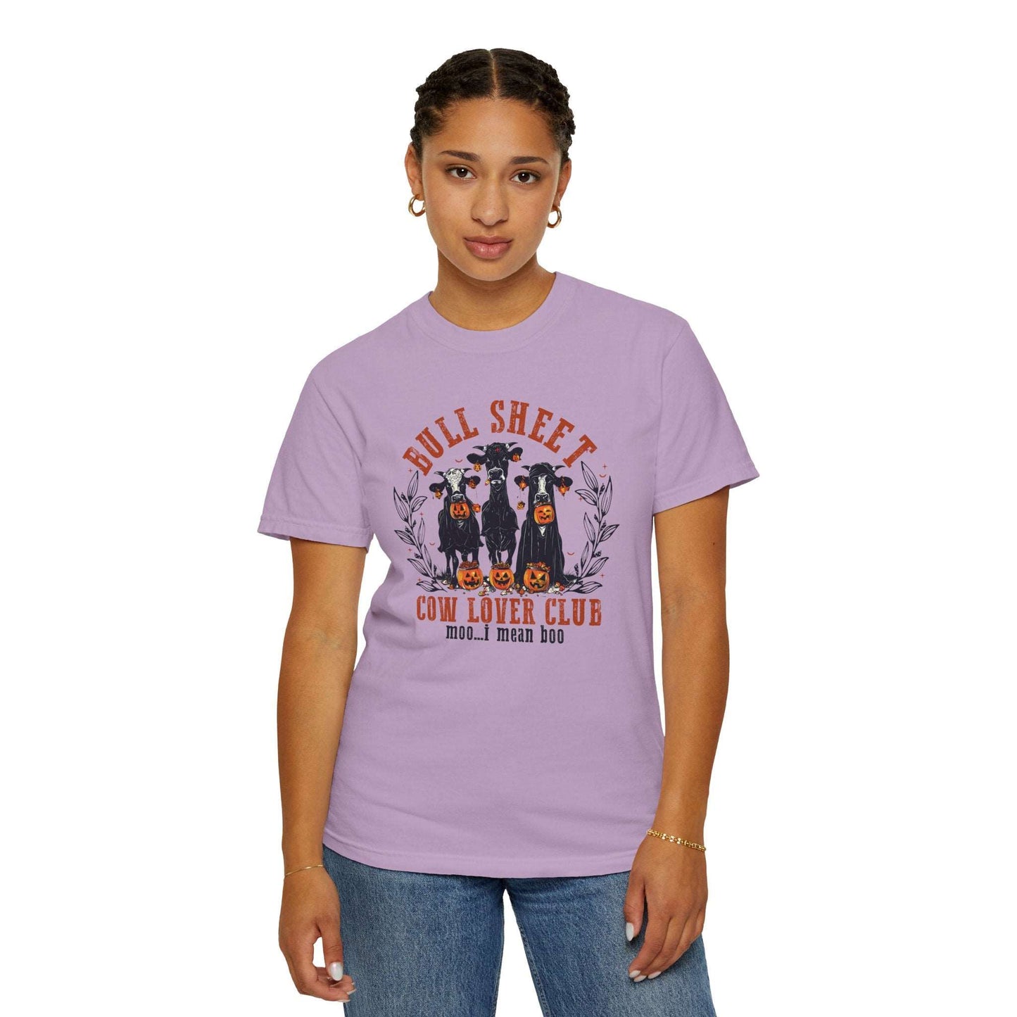 Bull Sheet Cow Lover Club Shirt, Spooky Cow Halloween