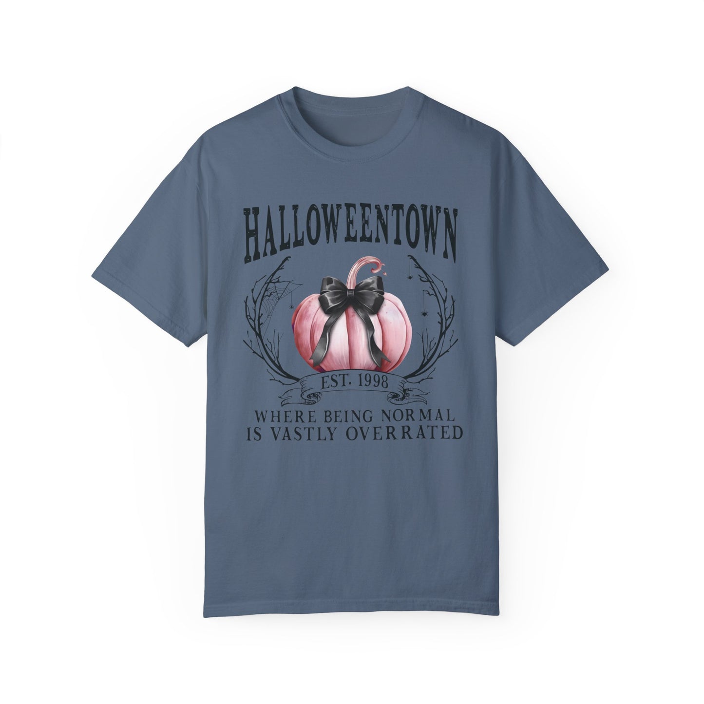 Halloween Town Est 1998 Shirt Blue Jean