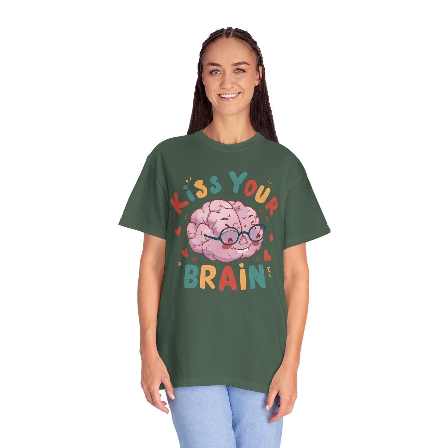 Kiss Your Brain Teacher Shirt