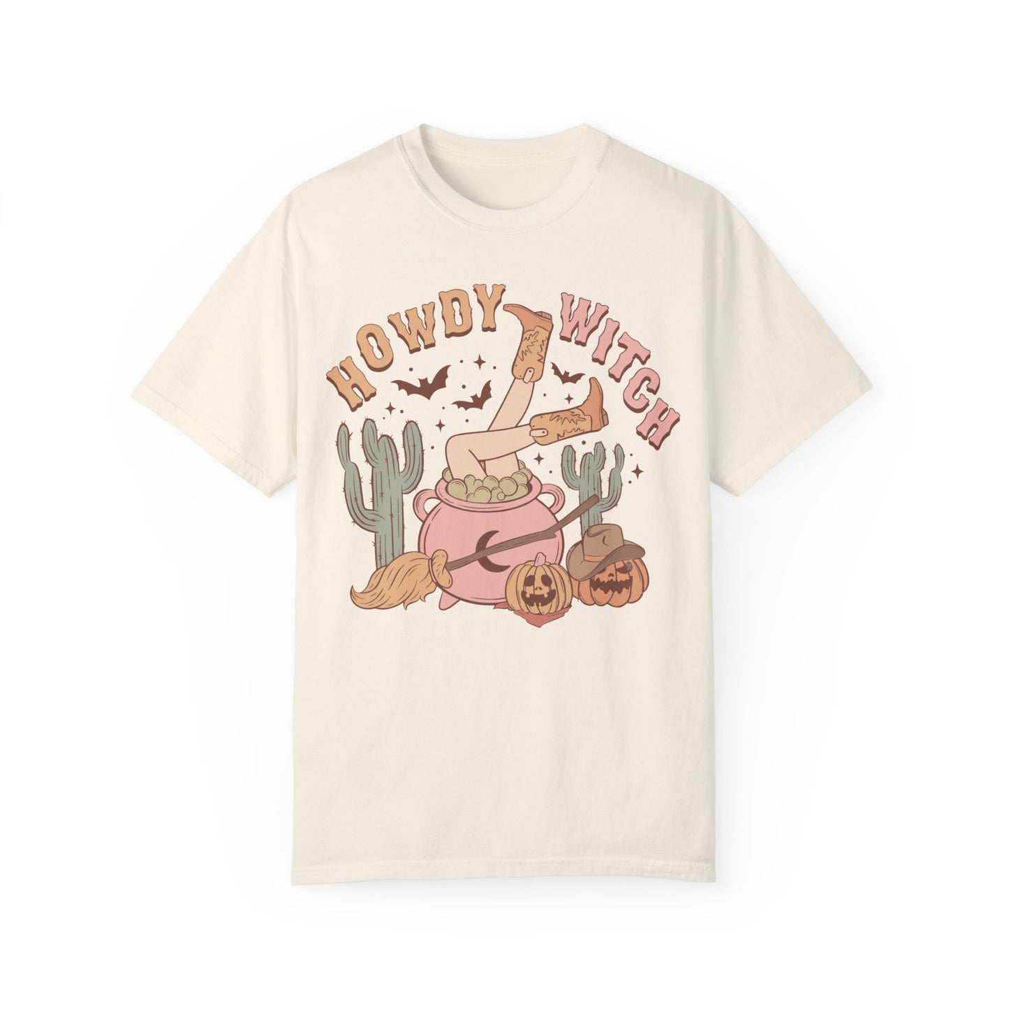 Howdy Witch Halloween Shirt | Spooky Witchy Apparel Ivory