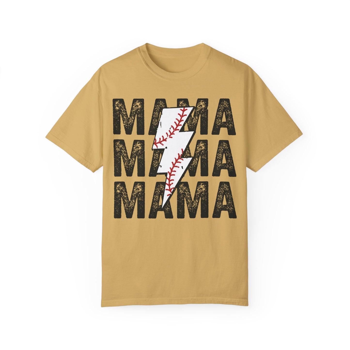Comfort Colors Baseball Mama Shirt
