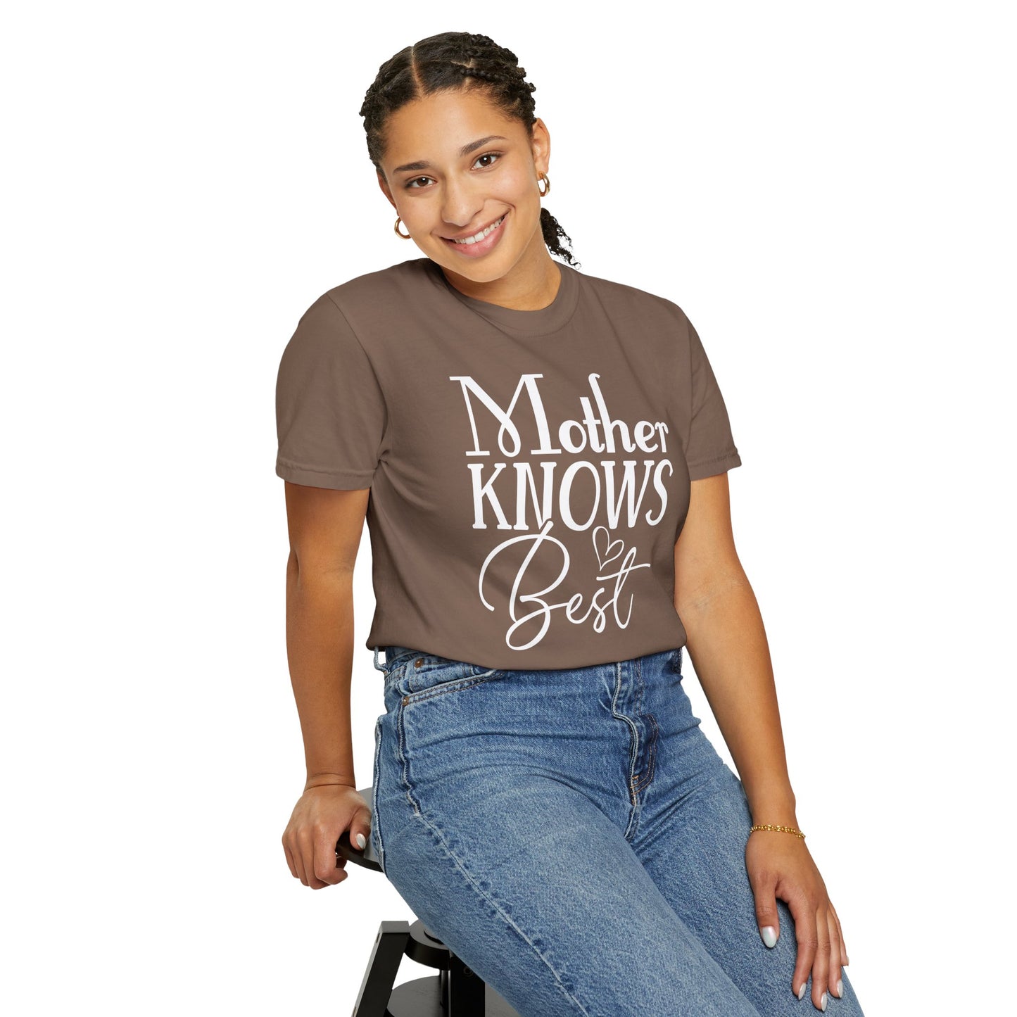 Mother Knows Best Graphic T-Shirt, Comfort Colors Tee