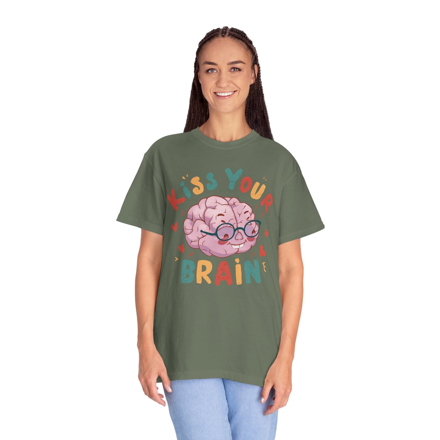 Kiss Your Brain Teacher Shirt
