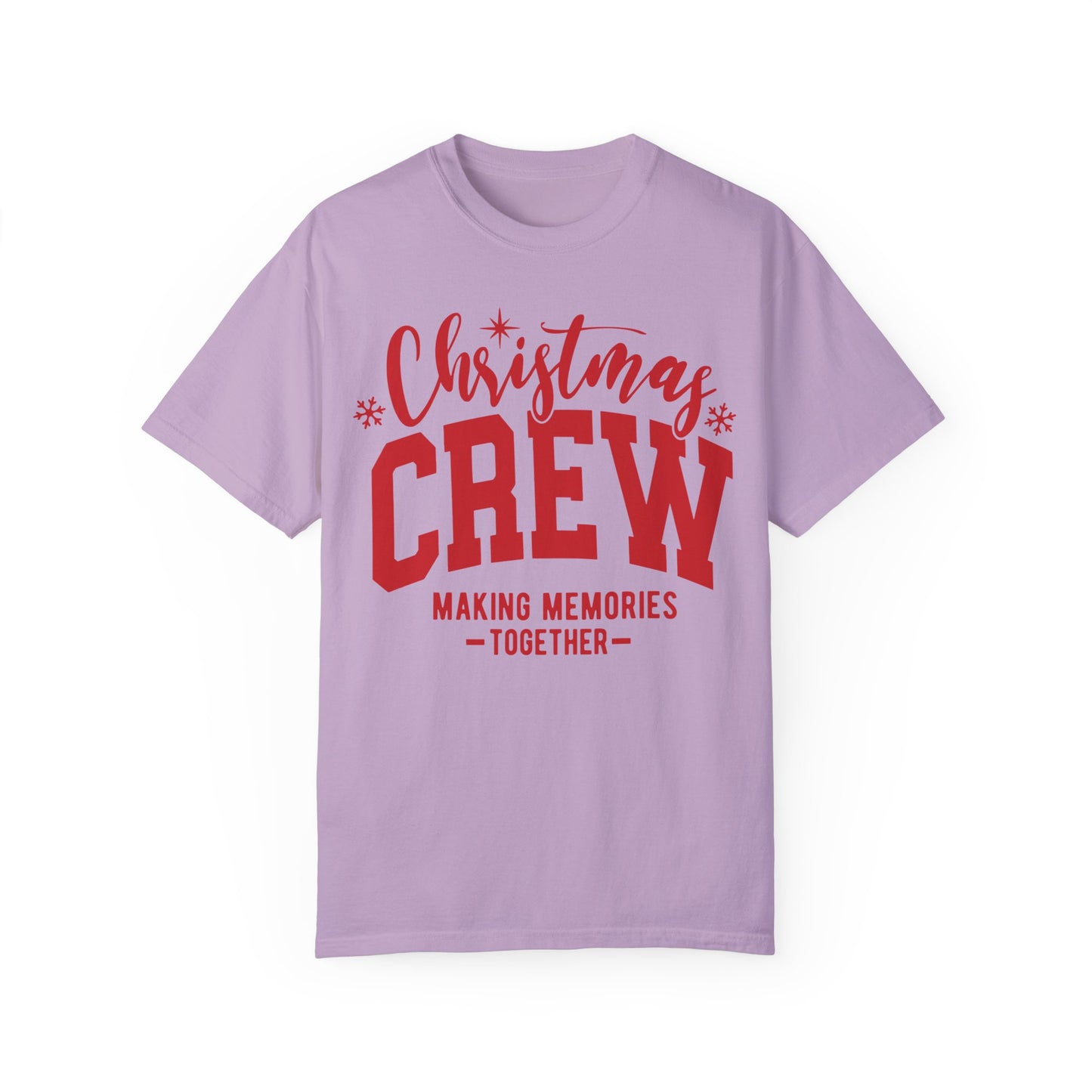 Making Memories Together Christmas Crew Shirt Orchid