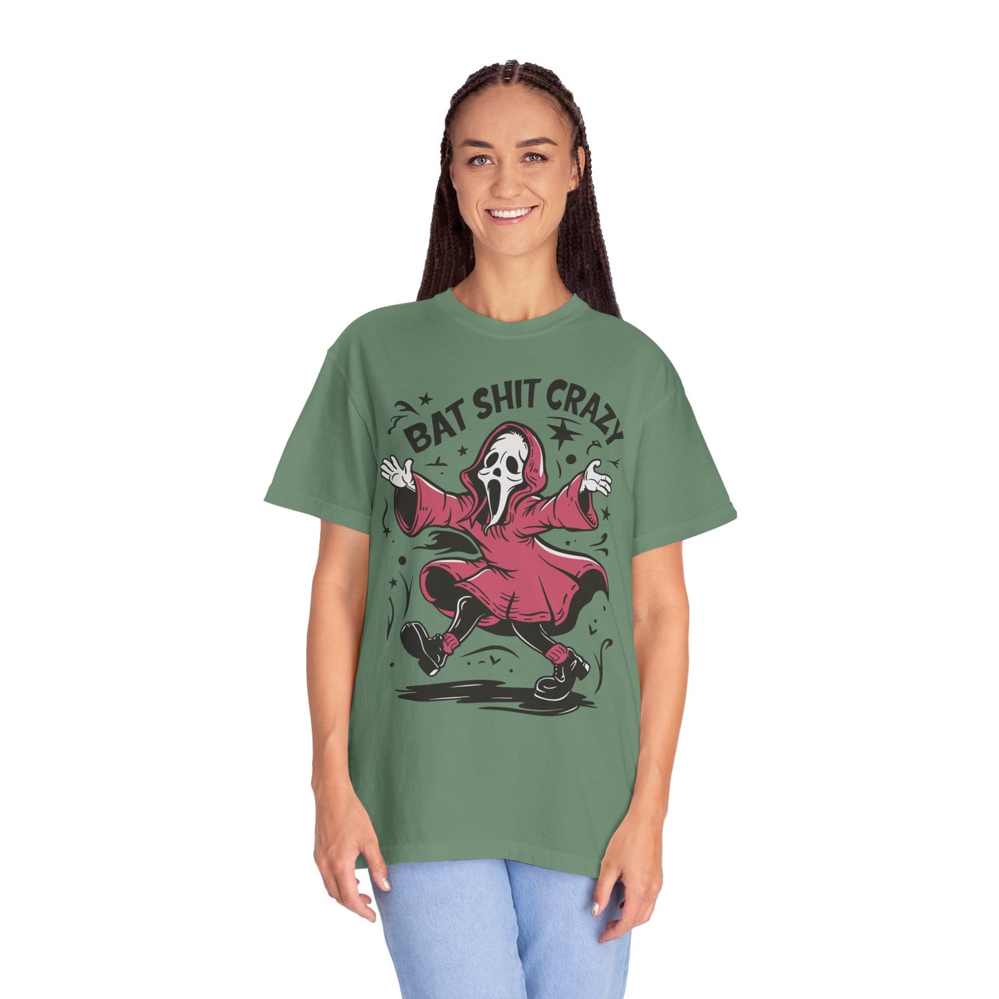 Bat Shit Crazy Funny Halloween Shirt - Ghost Season Tee