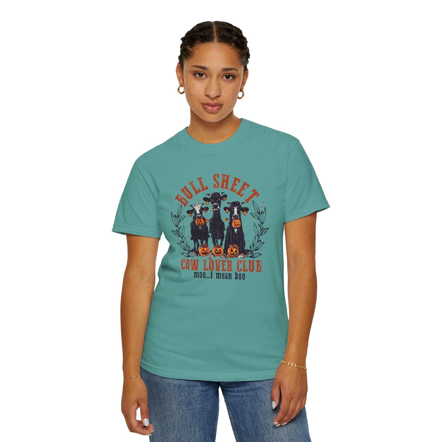 Bull Sheet Cow Lover Club Shirt, Spooky Cow Halloween