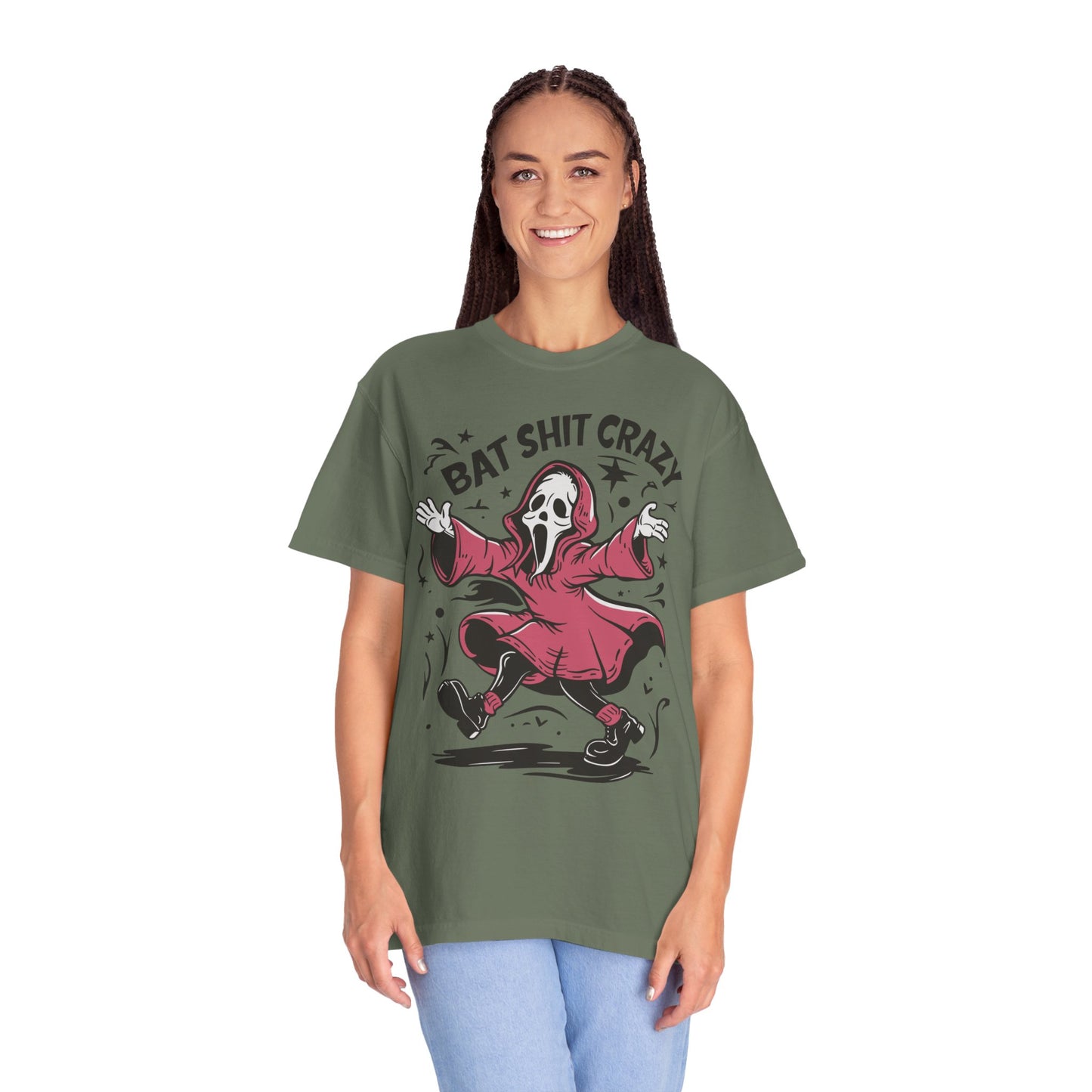 Bat Shit Crazy Funny Halloween Shirt - Ghost Season Tee