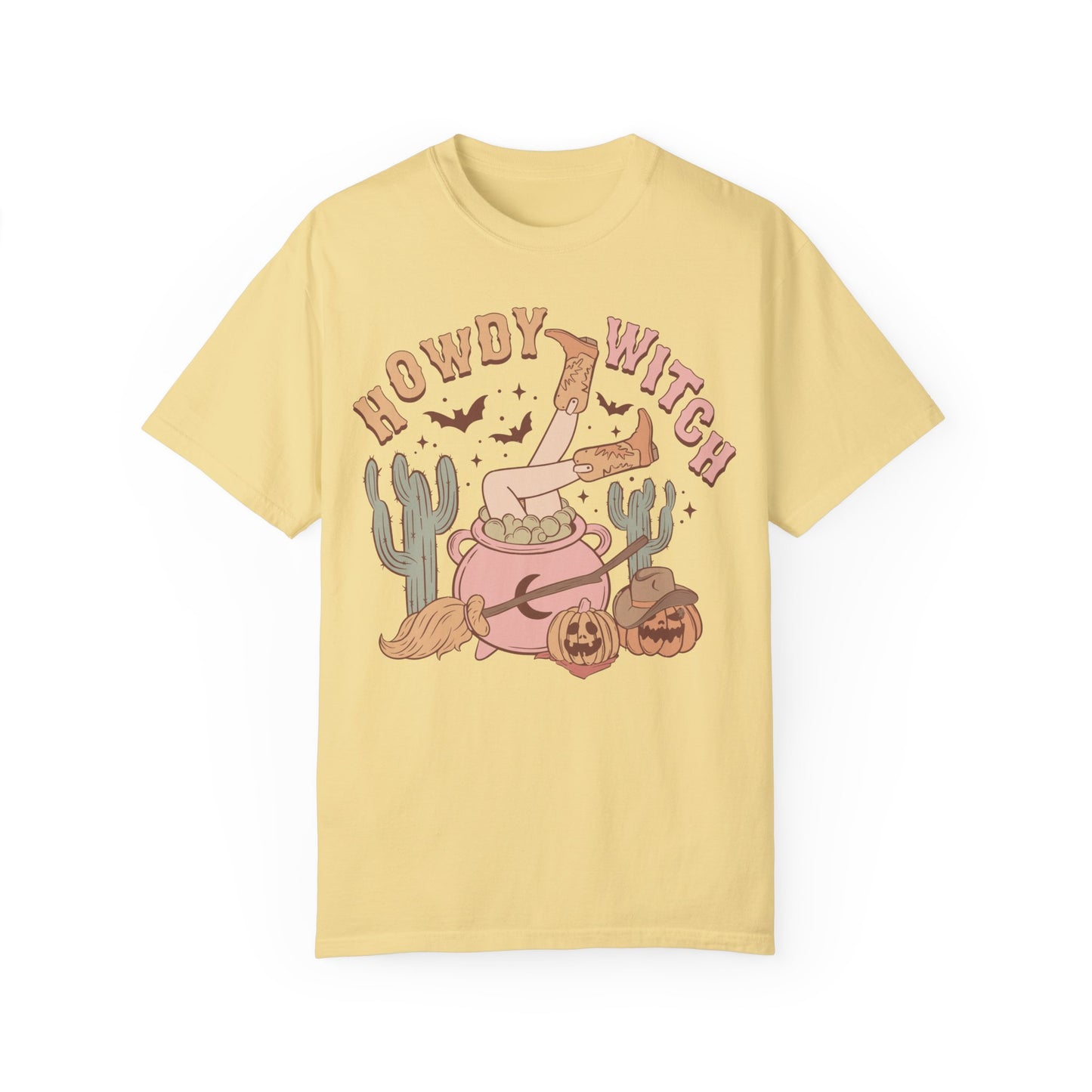 Howdy Witch Halloween Shirt | Spooky Witchy Apparel Butter