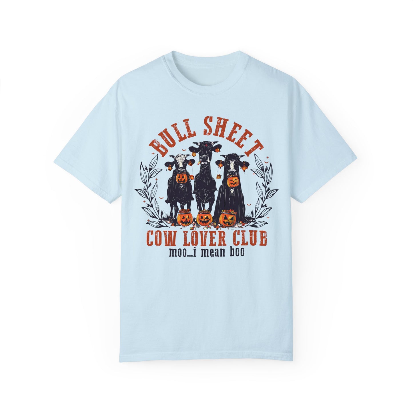 Bull Sheet Cow Lover Club Shirt Chambray