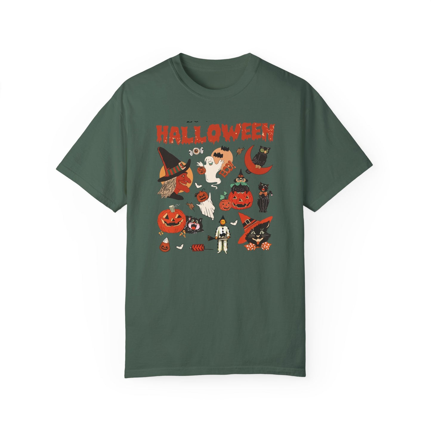 Long Live Halloween - Vintage Halloween Shirt Blue Spruce