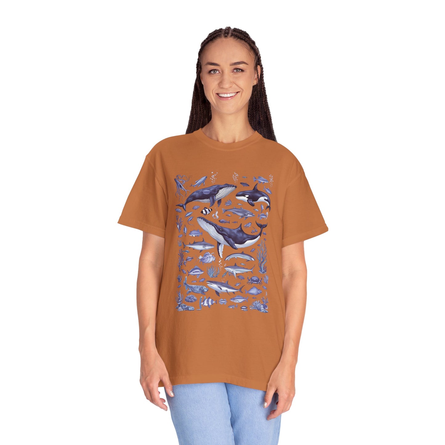 Vintage 90s Tattoo Sea Animal Tshirt