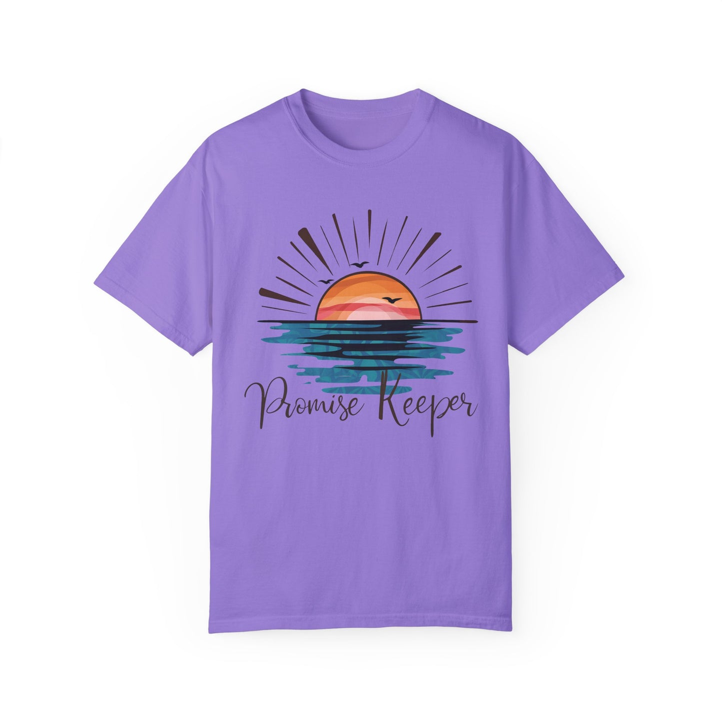 Promise Keeper Religious Bible Verse Jesus Lover Christian Shirt Violet