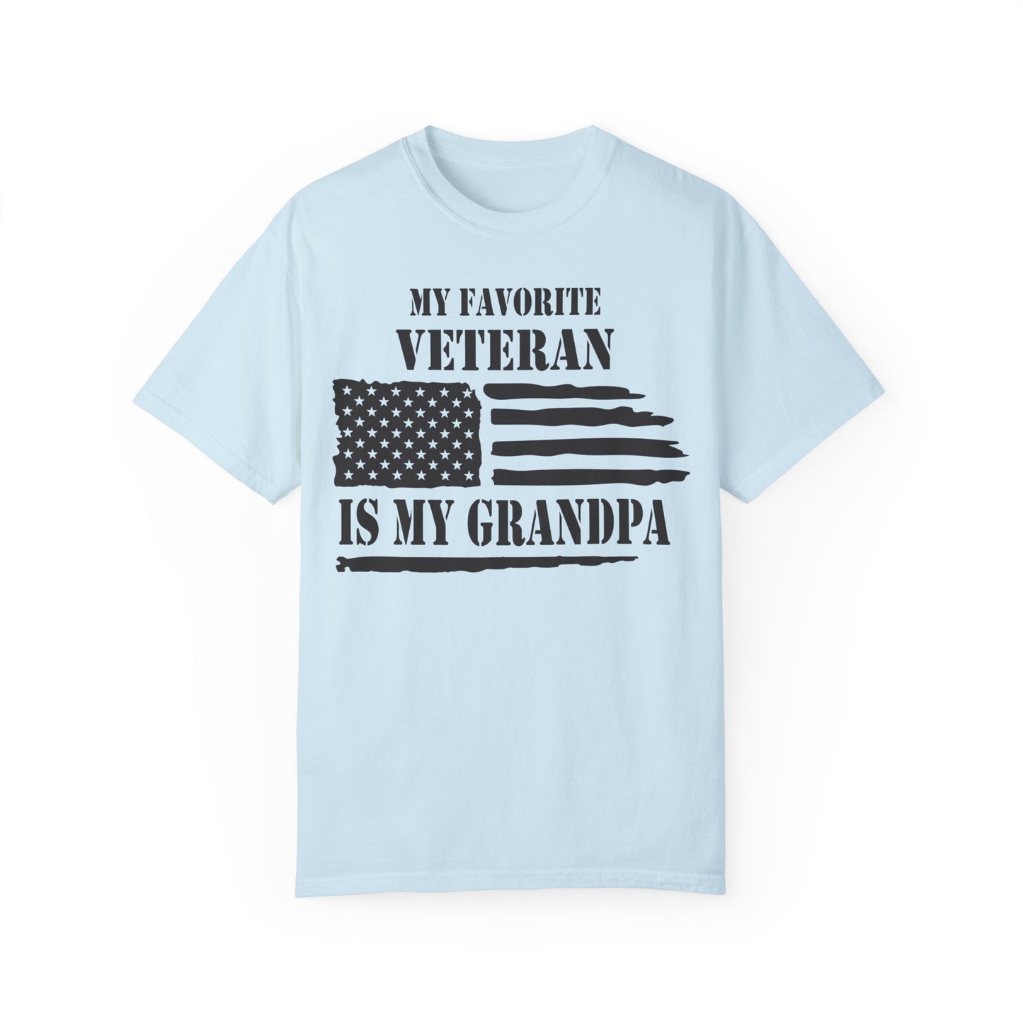 My Favorite Veteran Is My Grandpa Shirt Chambray