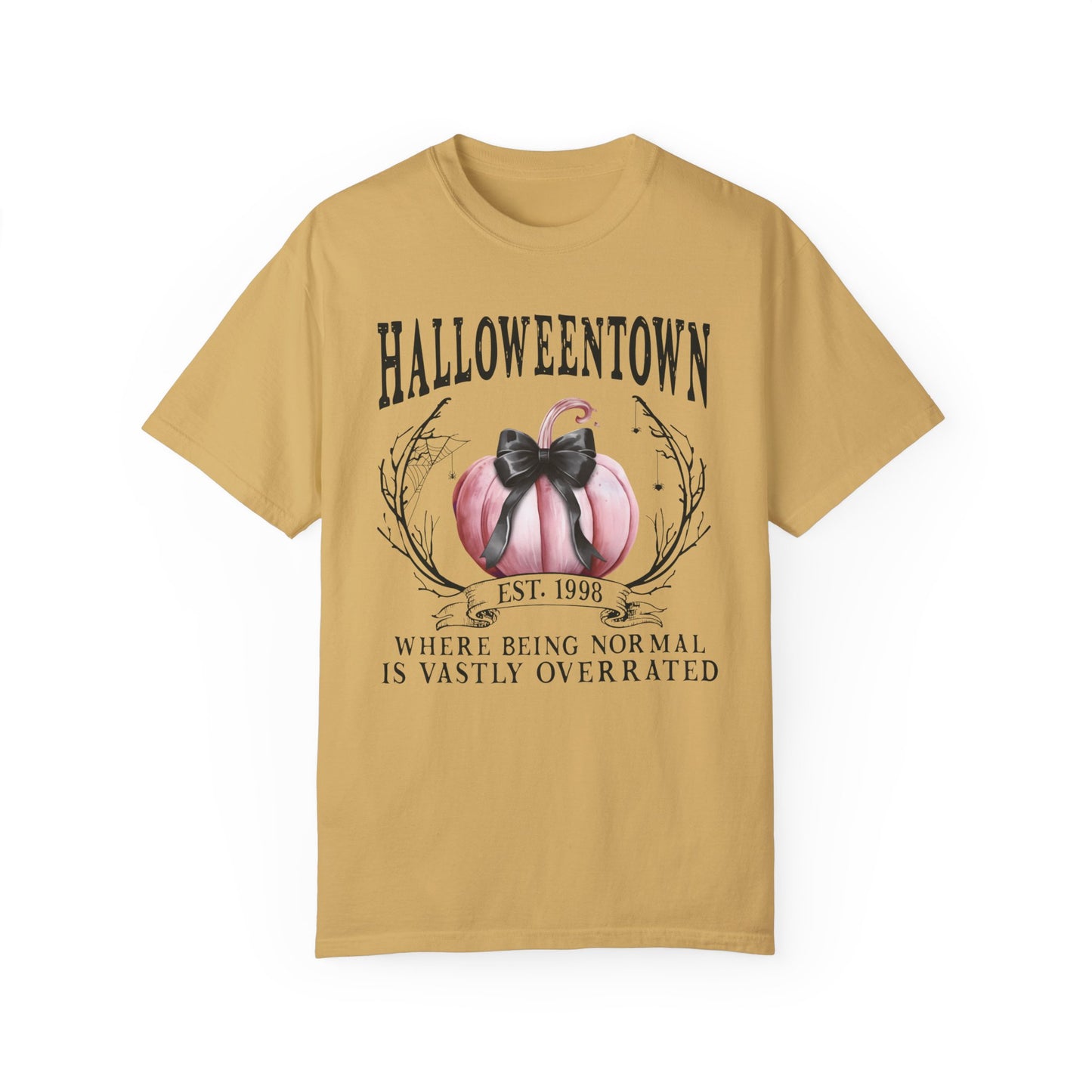 Halloween Town Est 1998 Shirt Mustard