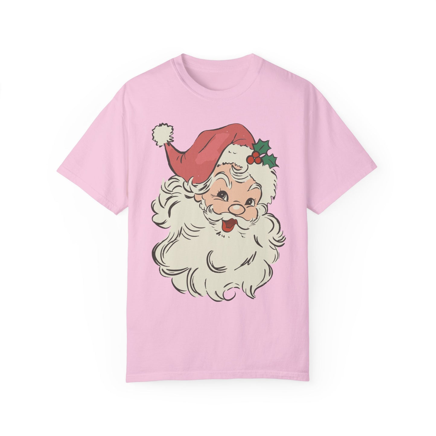 Vintage Santa Comfort Colors Shirt Blossom