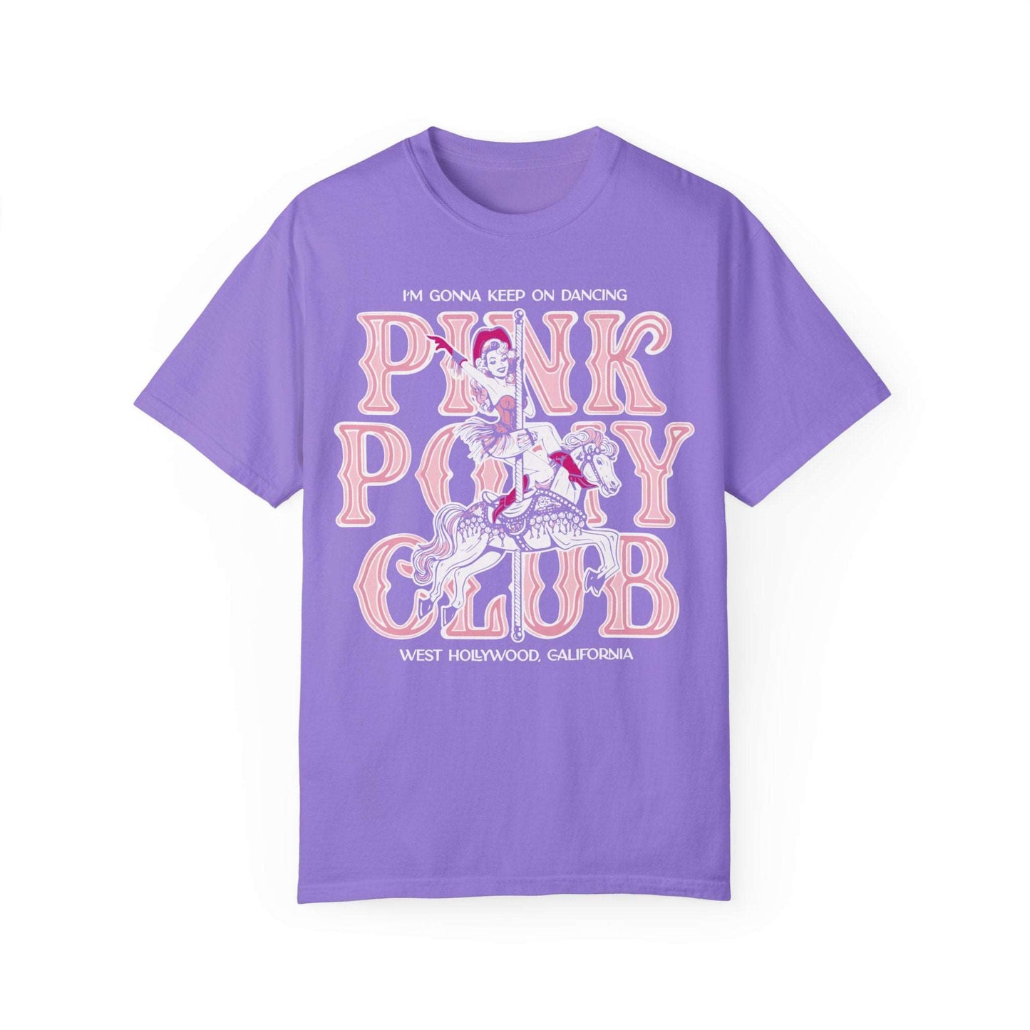 Chappell Roan Pink Pony Club Shirt- Midwest Princess 2024 Tour Tee Violet