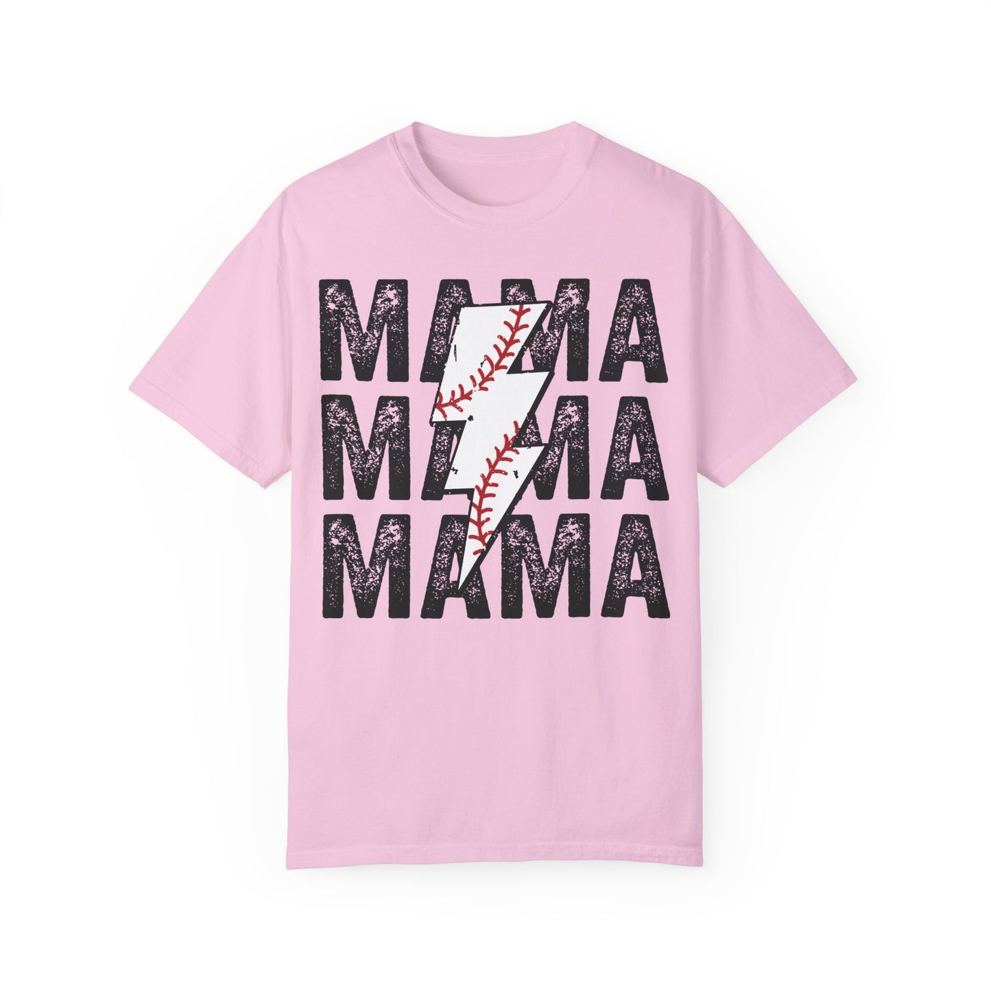 Comfort Colors Baseball Mama Shirt