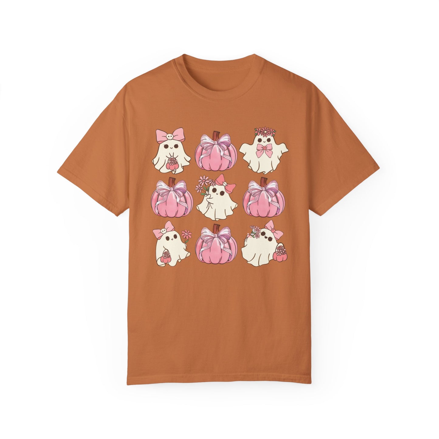 Halloween Coquette Pink Pumpkin Shirt Yam