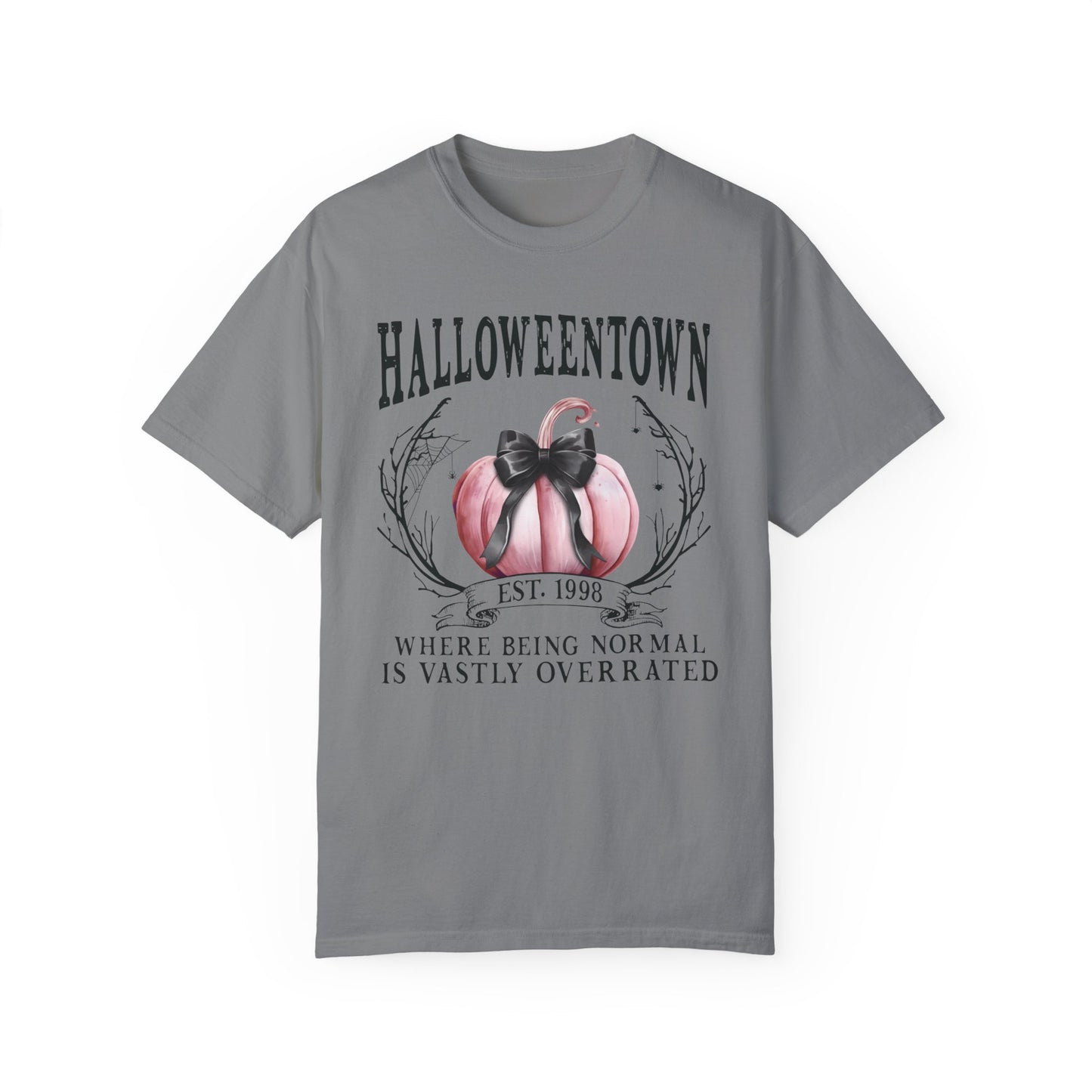 Halloween Town Est 1998 Shirt Grey